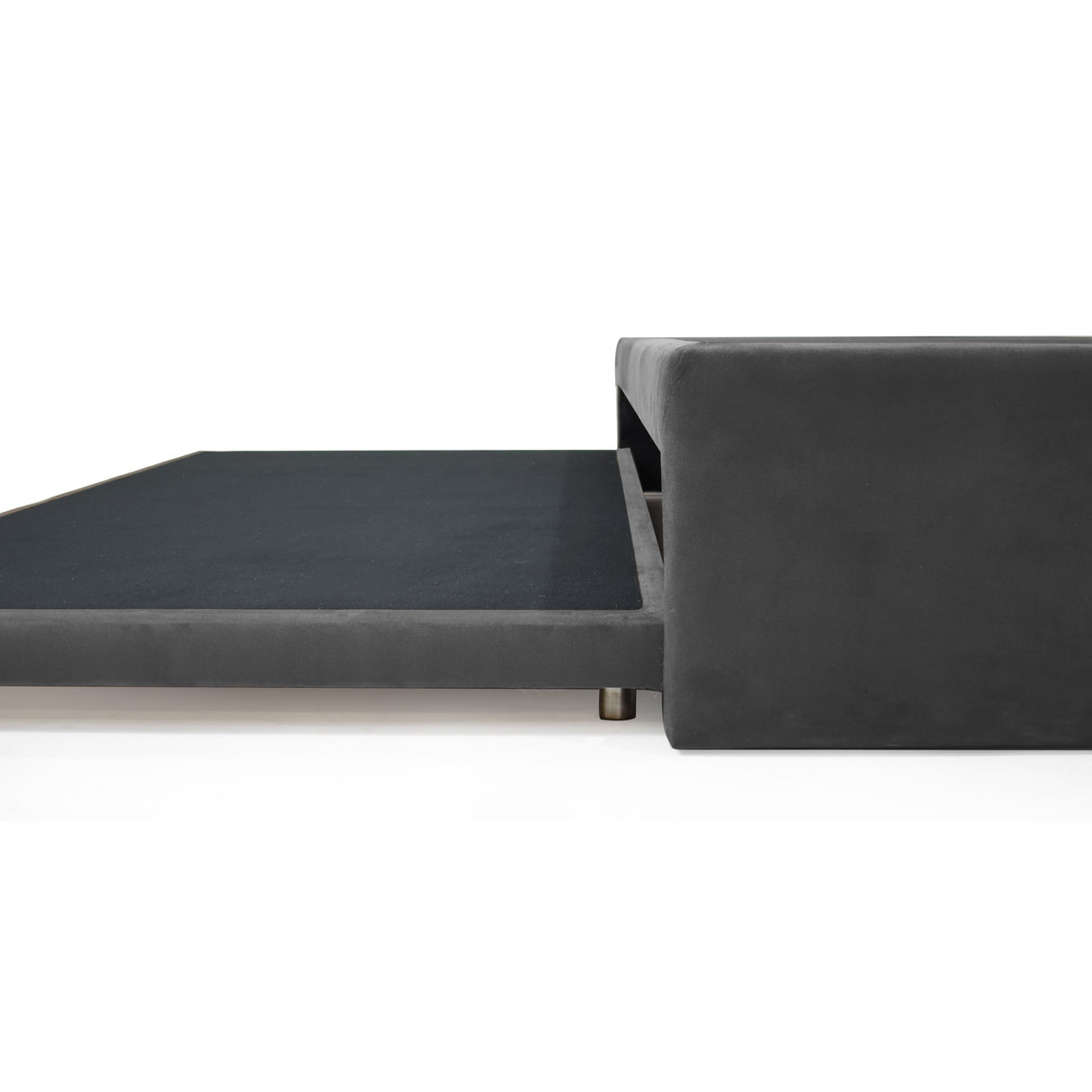 Cama Nido Infantil Suecia Gris y Cromado 105x37cm para Colchón Sencillo 100 X 190 Cm - CAMAS | Bylmo