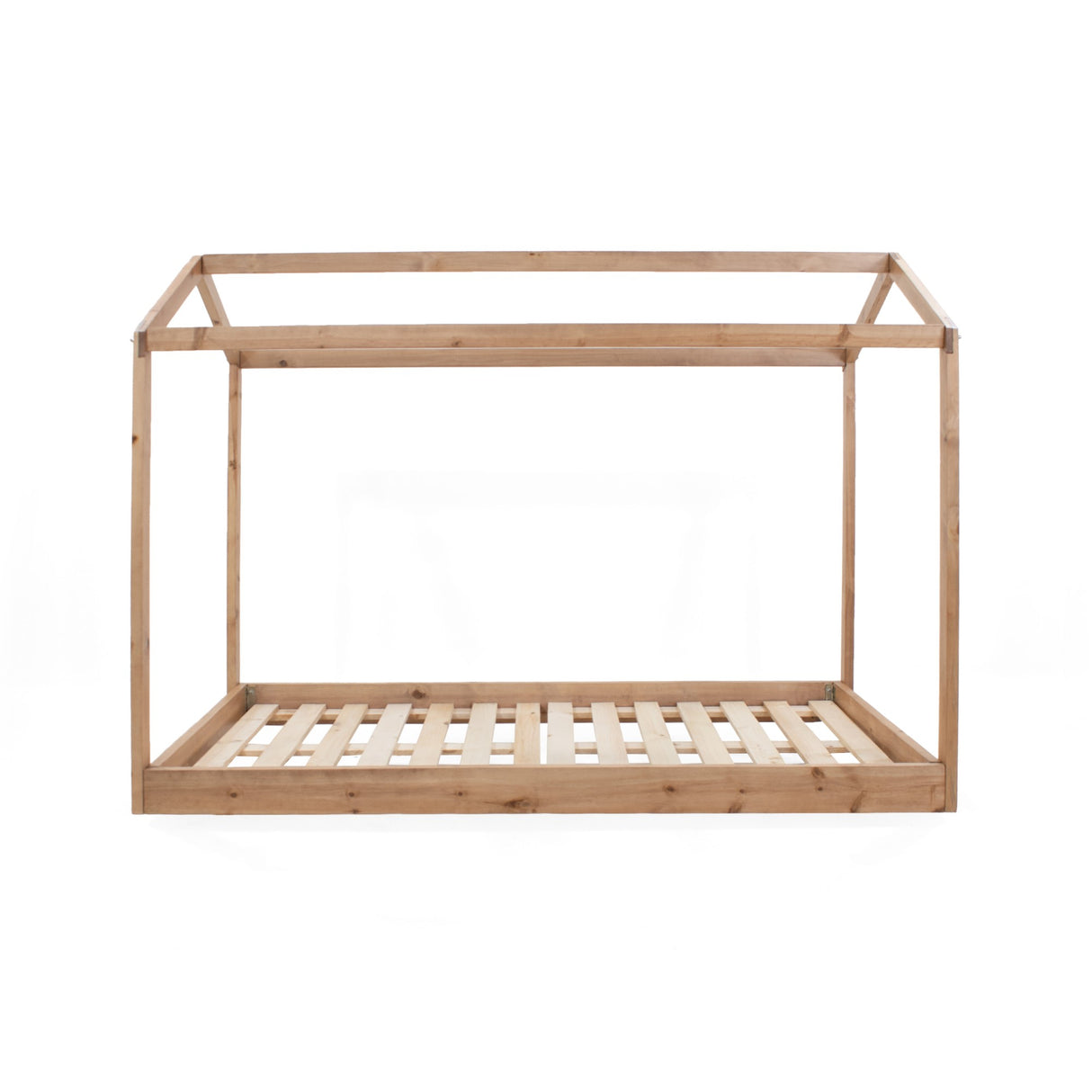 Cama Infantil Montessori Caoba 107x151cm para Colchón Sencillo 100 X 190 Cm - CAMAS | Bylmo