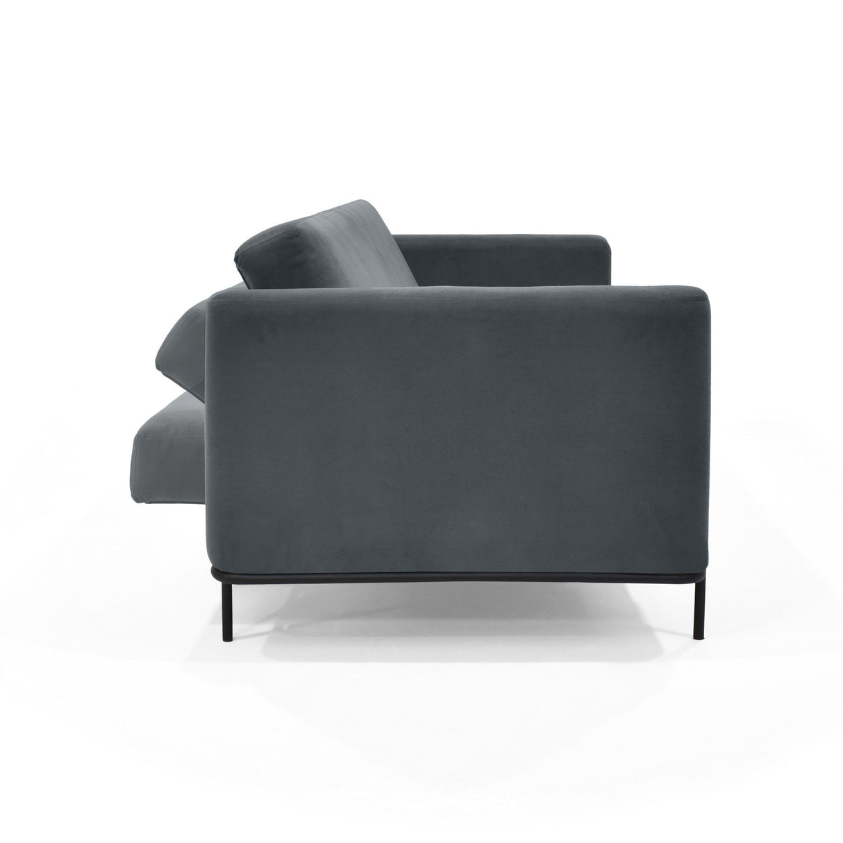 Sofacama Barcelona Gris 210x81cm de Tres Puestos Recinable con Apoya Brazos - SOFAS Y POLTRONAS | Bylmo