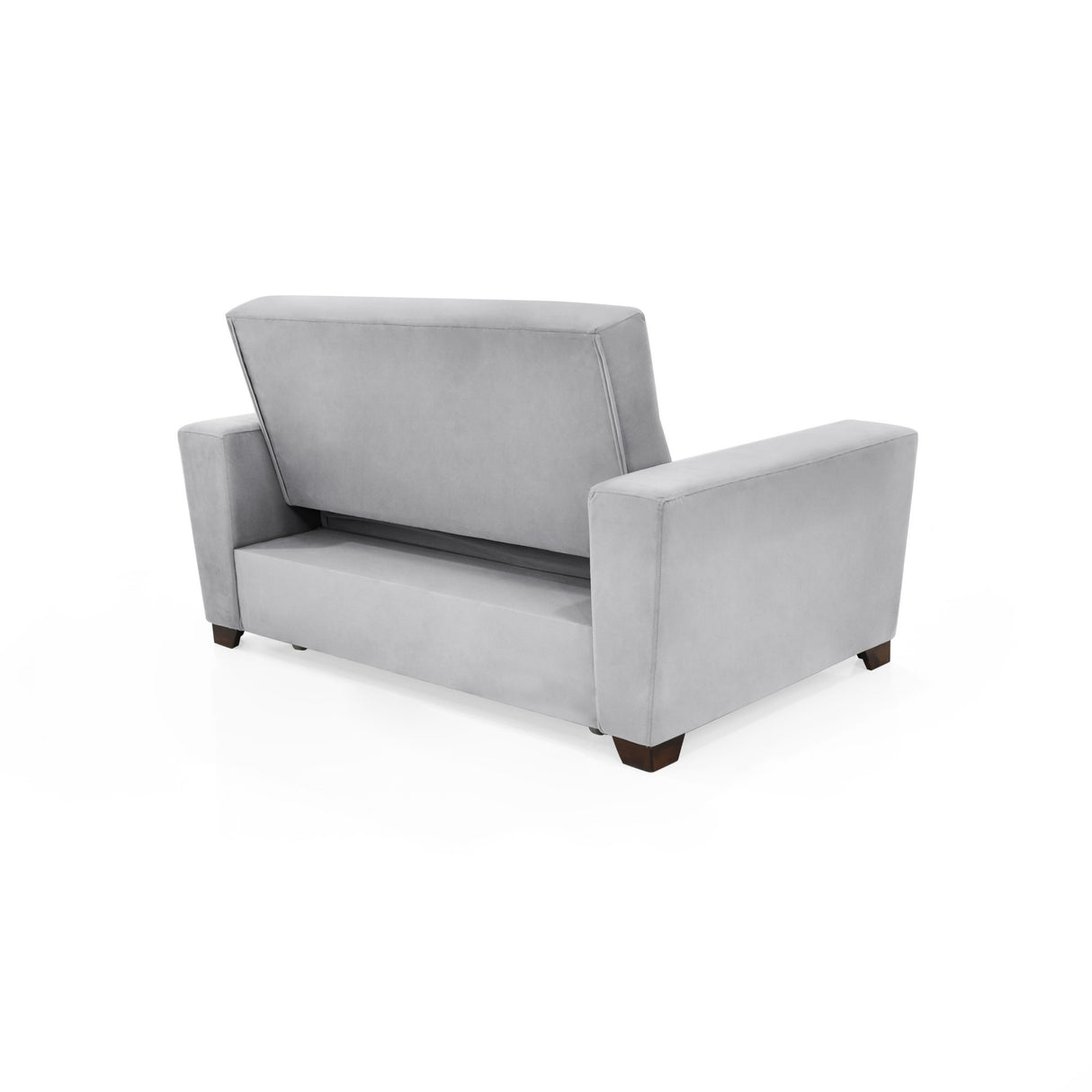 Sofacama Hamburgo Plata 160x86cm de Dos Puestos Recinable con Apoya Brazos - SOFAS Y POLTRONAS | Bylmo