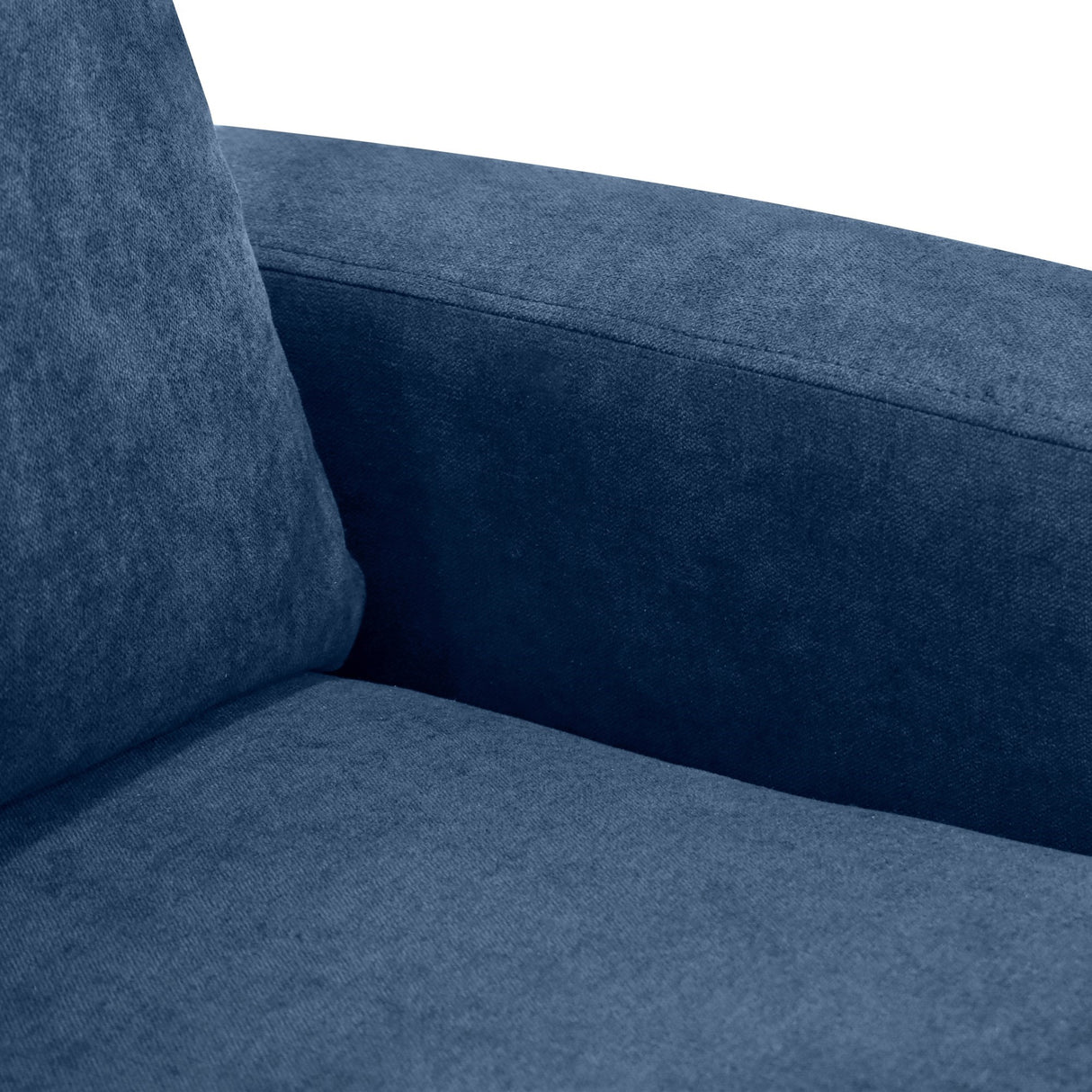 Sofá Lisboa Indigo 192x85cm de Tres Puestos con Apoya Brazos - SOFAS Y POLTRONAS | Bylmo