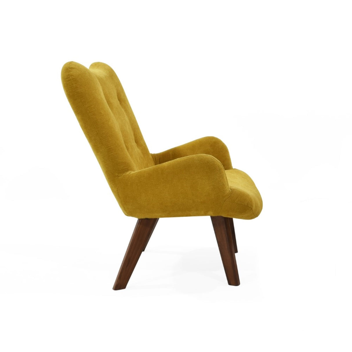 Poltrona Veneto Mostaza 59x98cm de Un Puesto con Apoya Brazos - SOFAS Y POLTRONAS | Bylmo