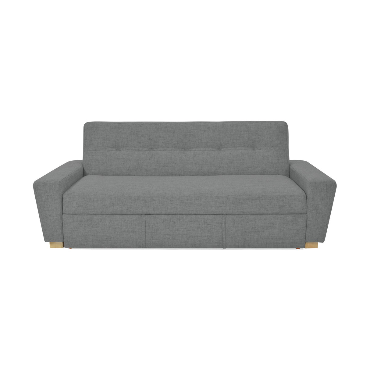 Sofacama Hamburgo Gris 210x87cm de Tres Puestos Recinable con Apoya Brazos - SOFAS Y POLTRONAS | Bylmo