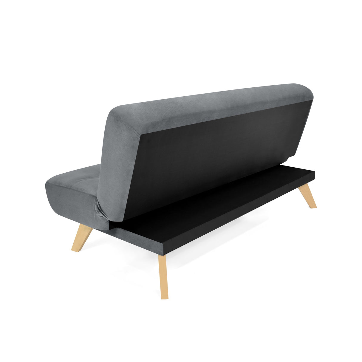 Sofacama Porto Gris 182x85cm de Tres Puestos Recinable - SOFAS Y POLTRONAS | Bylmo