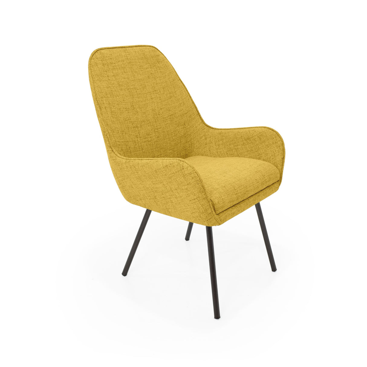 Poltrona Noruega Mostaza 58x91cm de Un Puesto con Apoya Brazos - SOFAS Y POLTRONAS | Bylmo