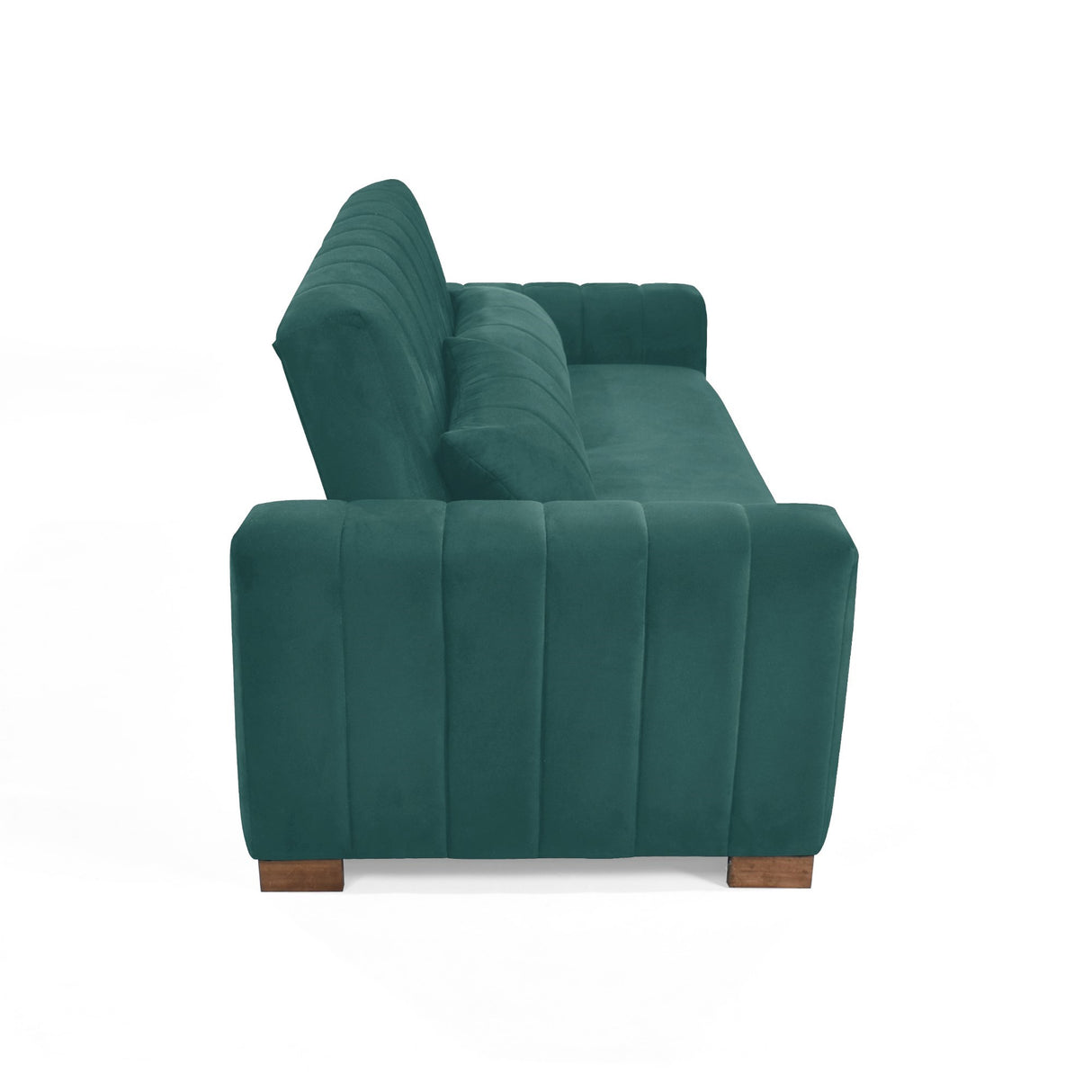 Sofacama Hannover Petróleo 210x85cm de Tres Puestos Recinable con Apoya Brazos - SOFAS Y POLTRONAS | Bylmo