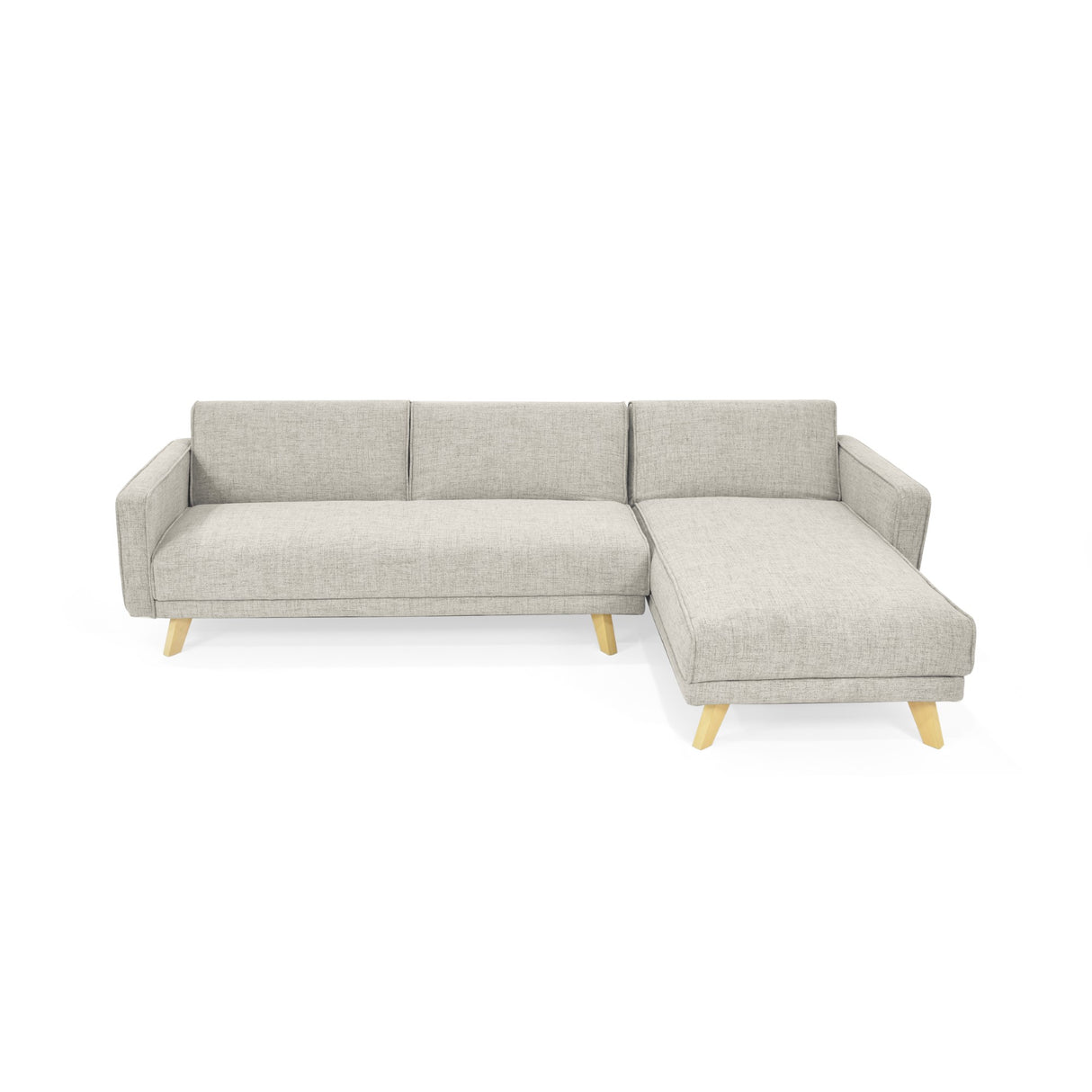 Sofacama Chelsea Taupe 175x76cm de Cinco Puestos Recinable con Apoya Brazos - SOFAS Y POLTRONAS | Bylmo
