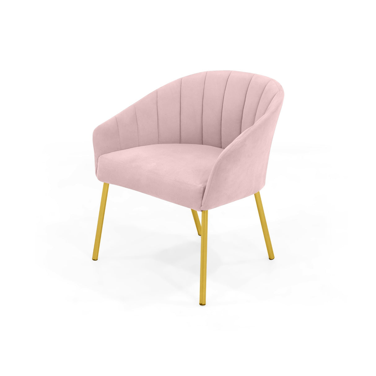 Poltrona Misaki Rosa 70x73cm de Un Puesto con Apoya Brazos - SOFAS Y POLTRONAS | Bylmo