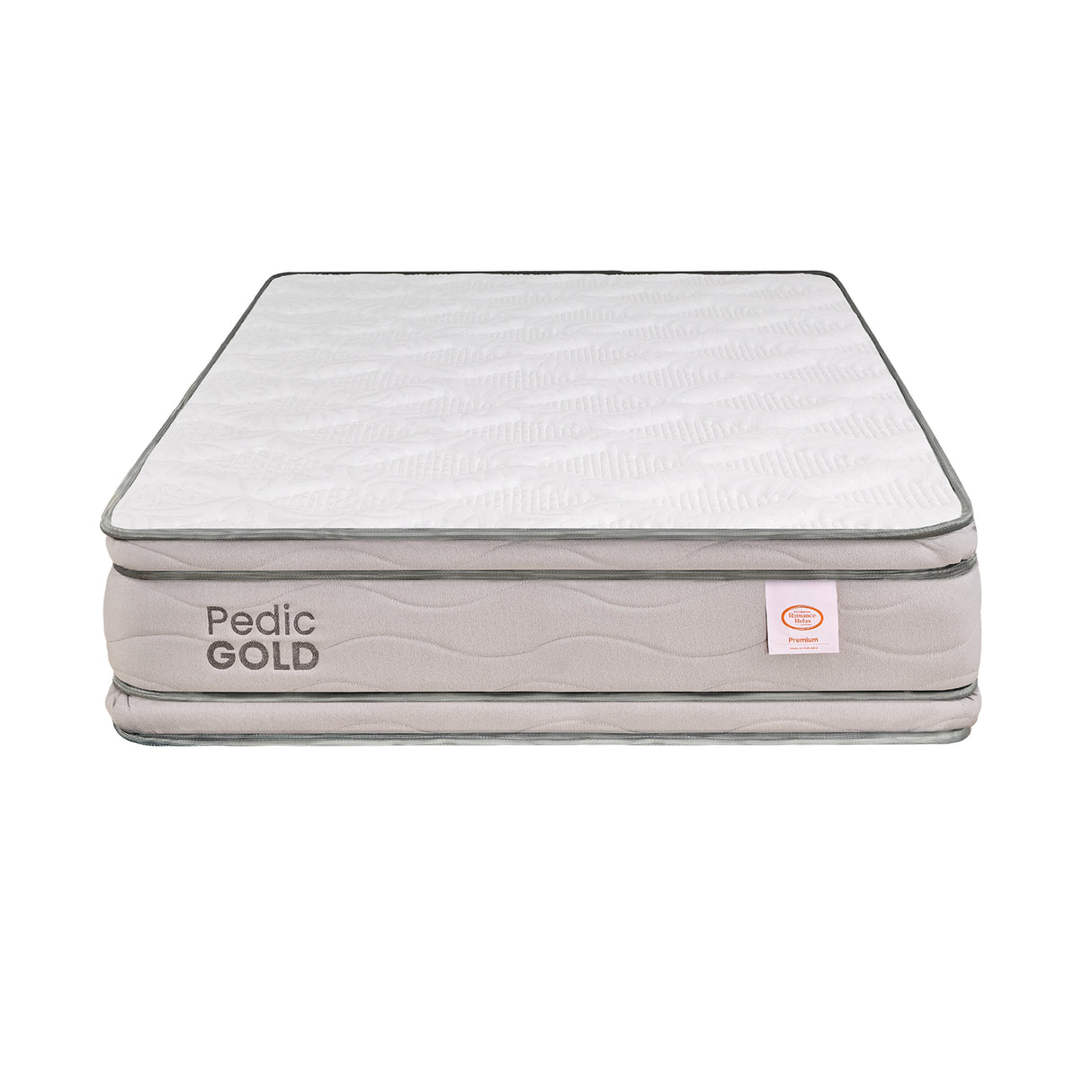 Colchón Firme Pedic Gold Blanco Doble 140x190cm Ortopedico con Pillow Doble - COLCHONES | Bylmo