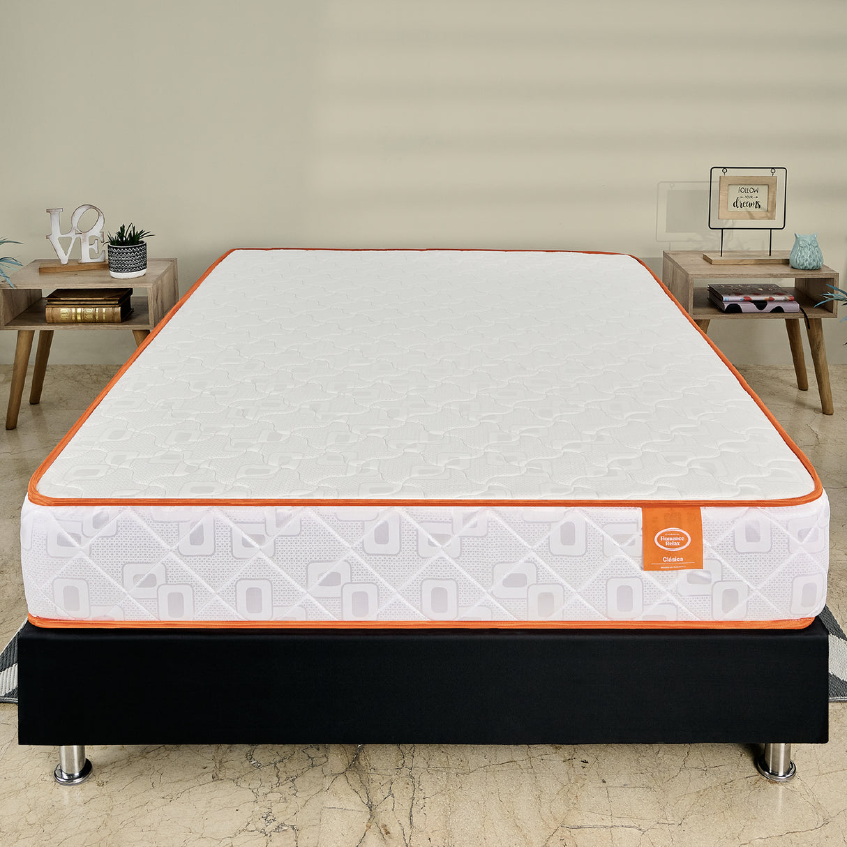 Colchón Firme Lite Resor Blanco Doble 140x190cm Ortopedico - COLCHONES | Bylmo