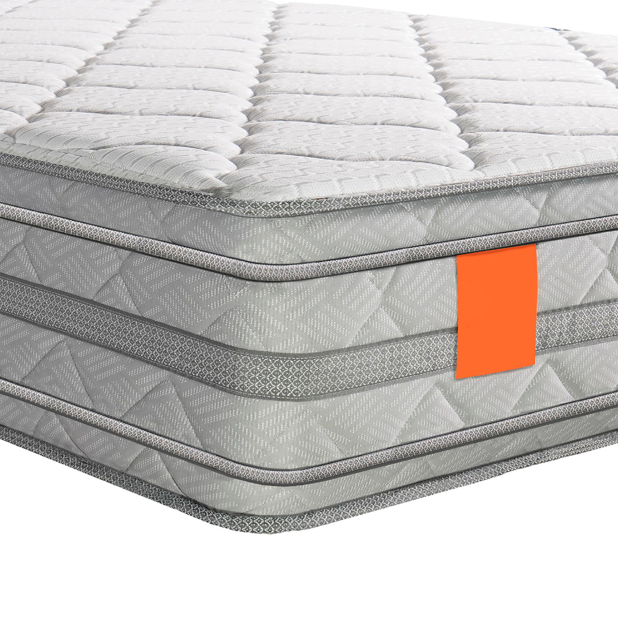 Colchón Firme Mercurio Blanco Doble 140x190cm Ortopedico con Pillow Sencillo - COLCHONES | Bylmo