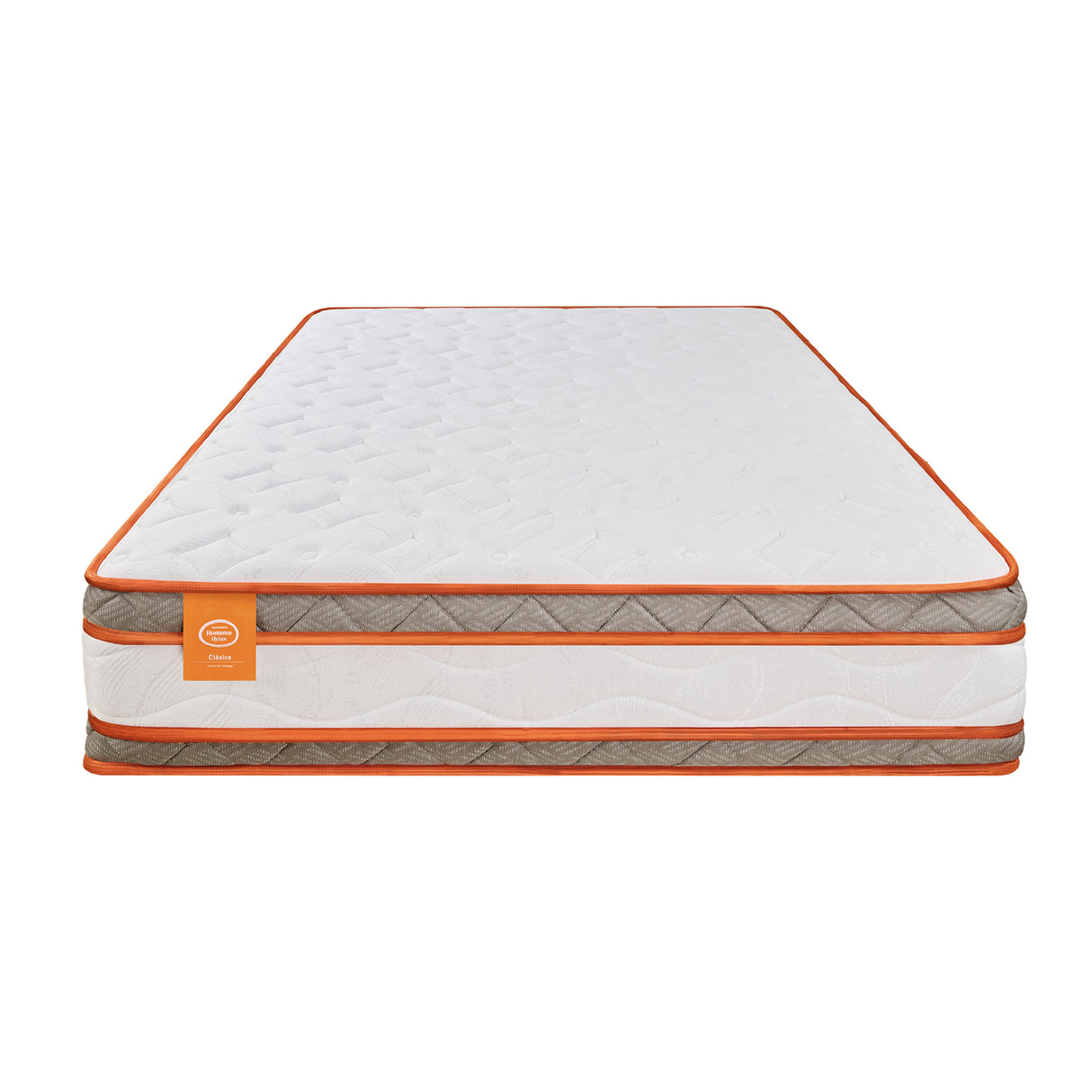 Colchón Medio Firme Pro Resor Blanco King 200x200cm Semiortopedico con Pillow Doble - COLCHONES | Bylmo