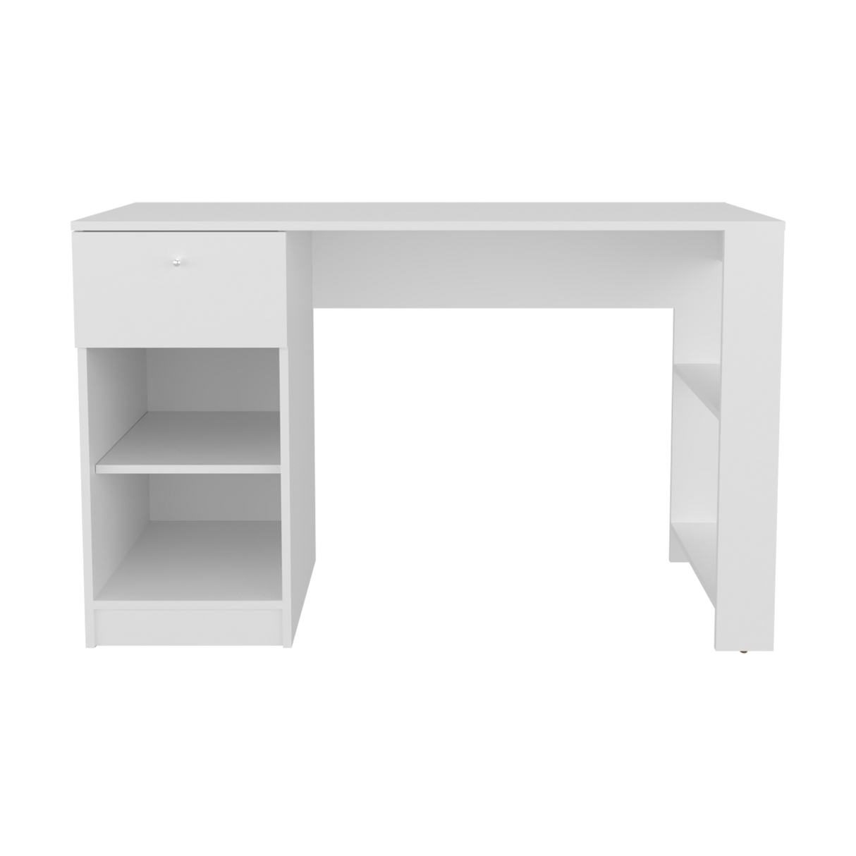 Escritorio Home Blanco 120.2x75.6cm con Un Cajón - ESCRITORIOS | Bylmo