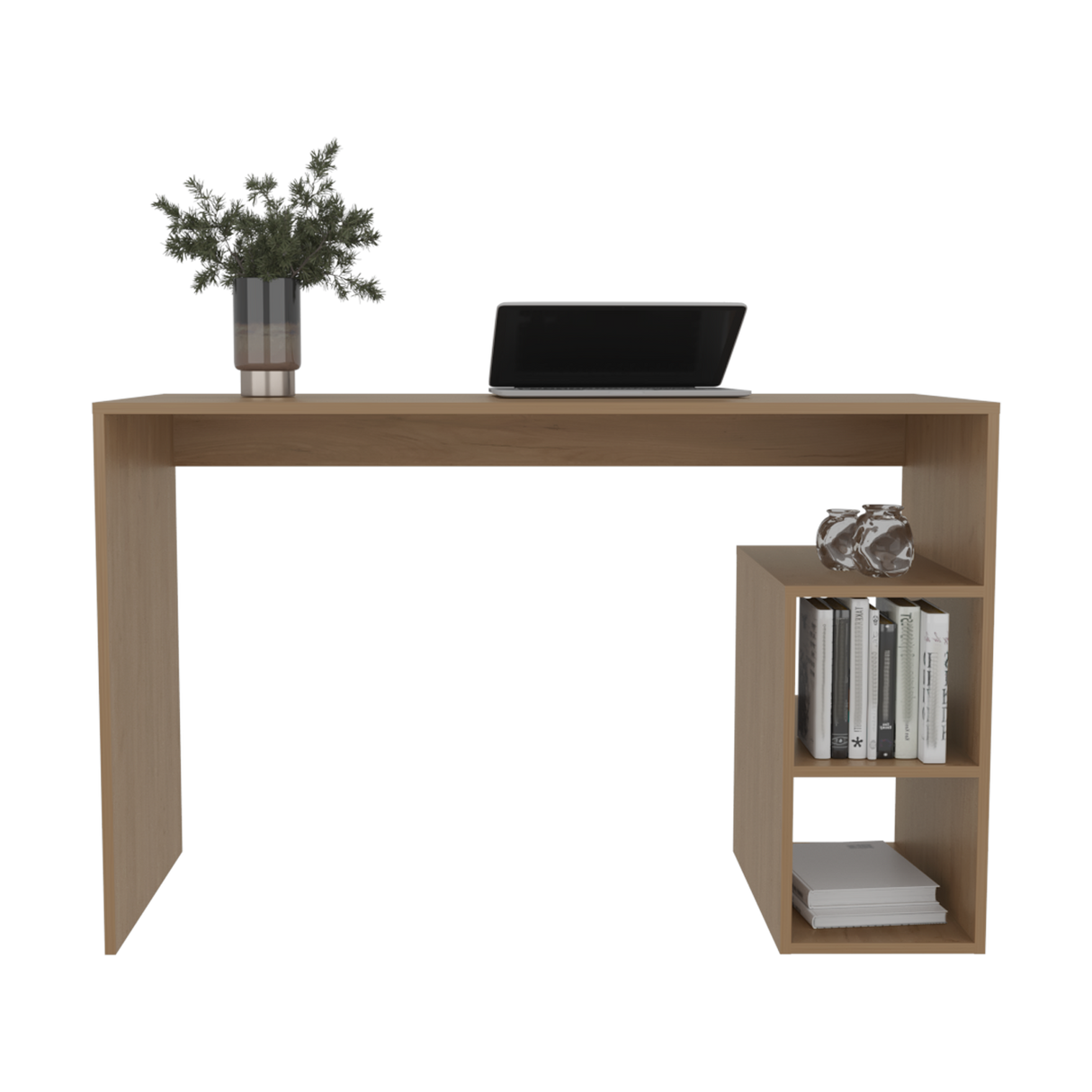 Escritorio Solid Fresno 120x75.6cm sin Cajones - ESCRITORIOS | Bylmo