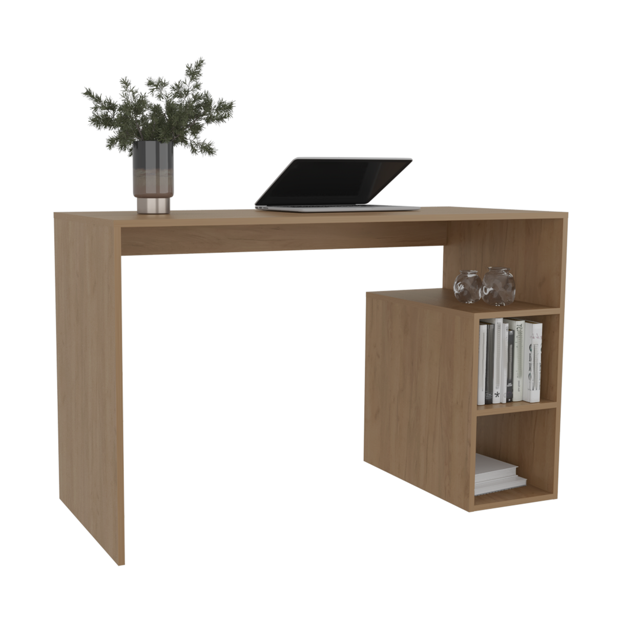 Escritorio Solid Fresno 120x75.6cm sin Cajones - ESCRITORIOS | Bylmo