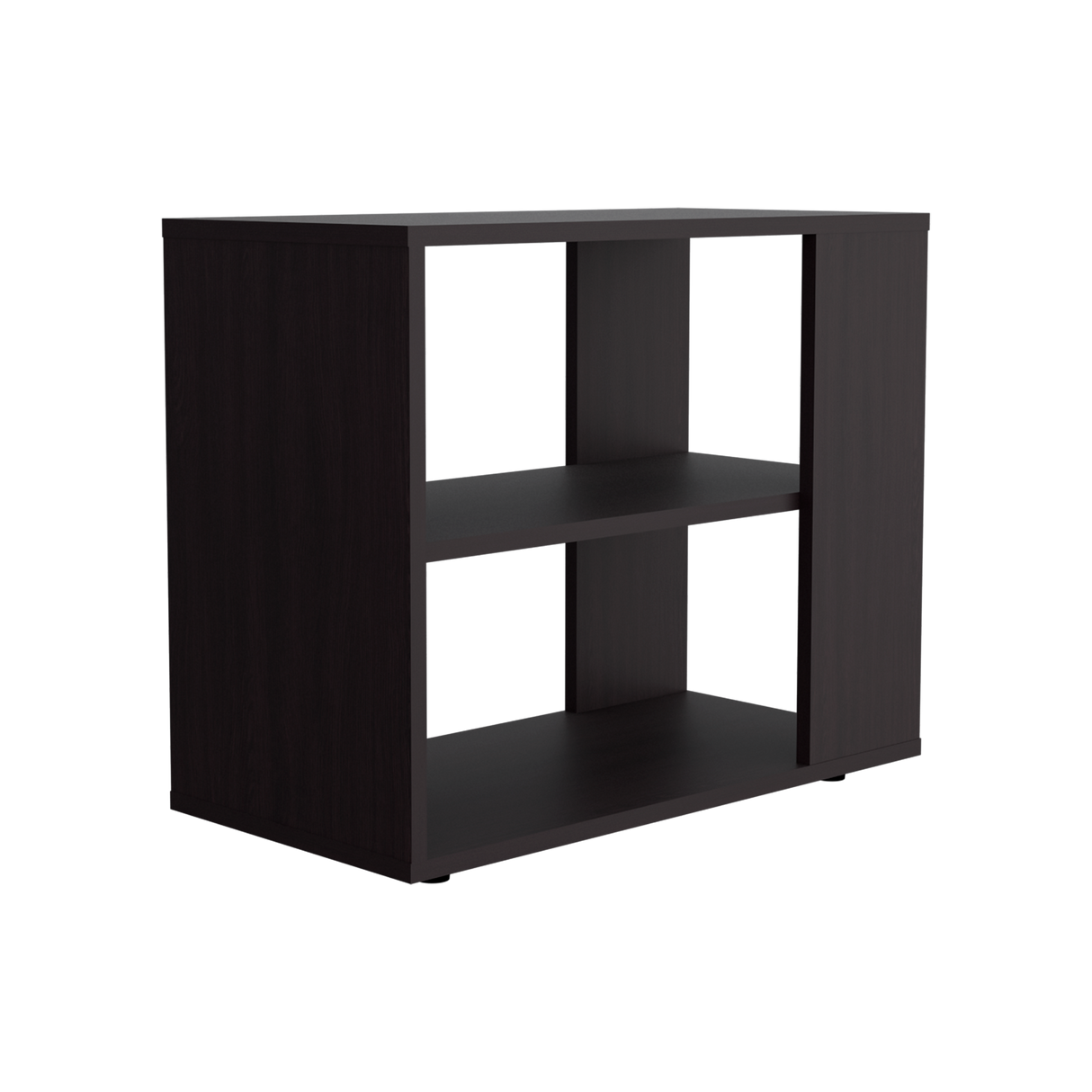 Mueble Auxiliar Garden Wengue 60x50cm Rectangular con Dos Compartimientos - MESAS AUXILIARES | Bylmo
