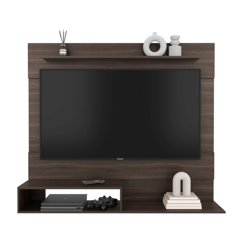 Panel de TV Flotante Mochak Milan 140x120cm Para TV Hasta 55 Pulgadas - MUEBLES DE TV | Bylmo