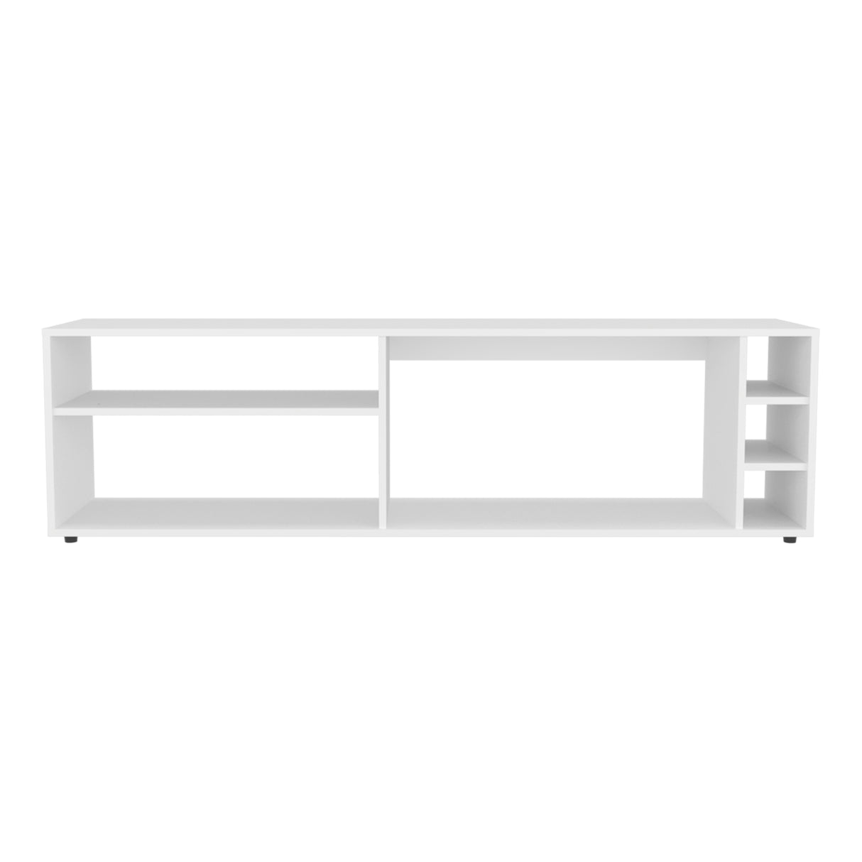 Rack de TV Suxta Blanco 160x45.4cm Para TV Hasta 70 Pulgadas - MUEBLES DE TV | Bylmo