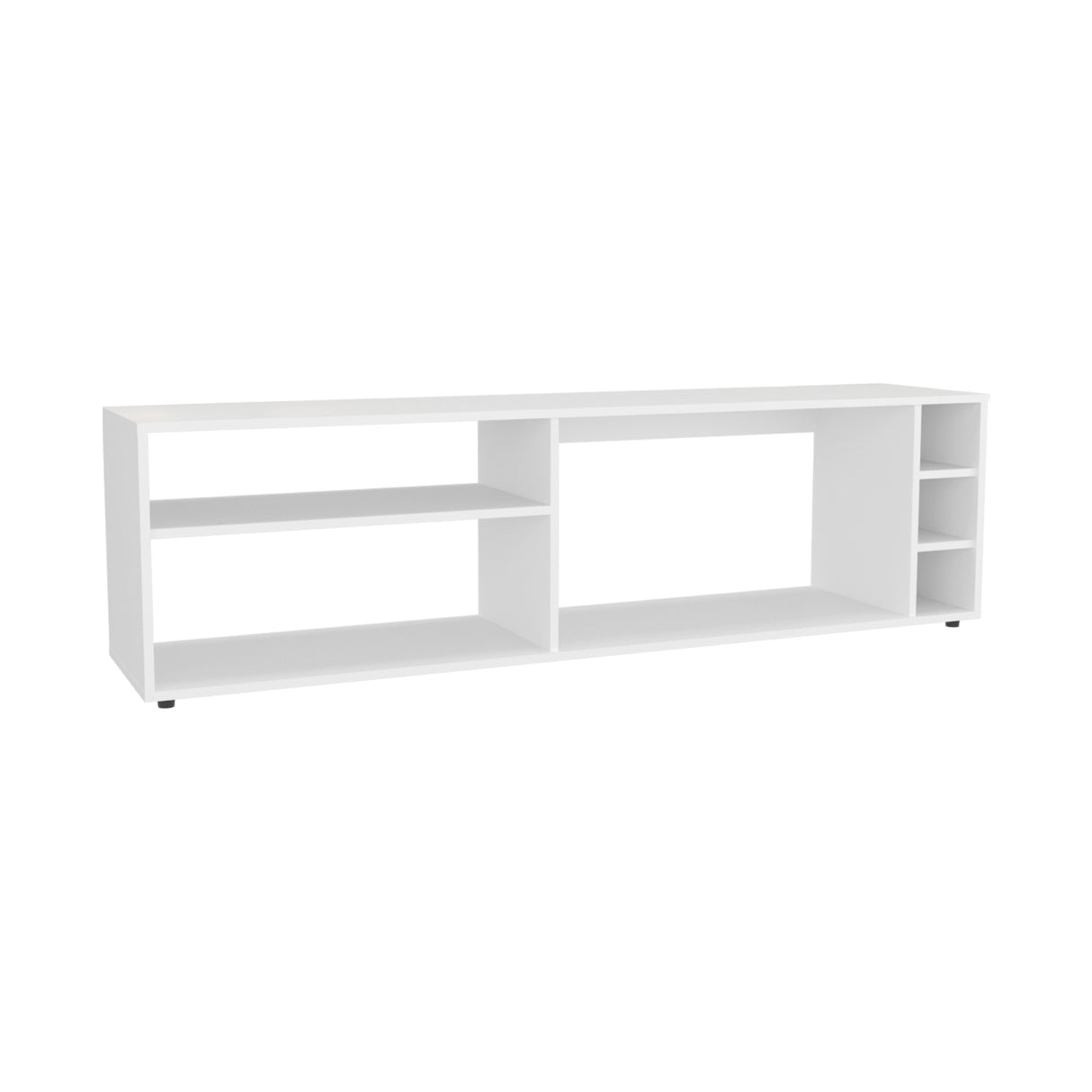 Rack de TV Suxta Blanco 160x45.4cm Para TV Hasta 70 Pulgadas - MUEBLES DE TV | Bylmo