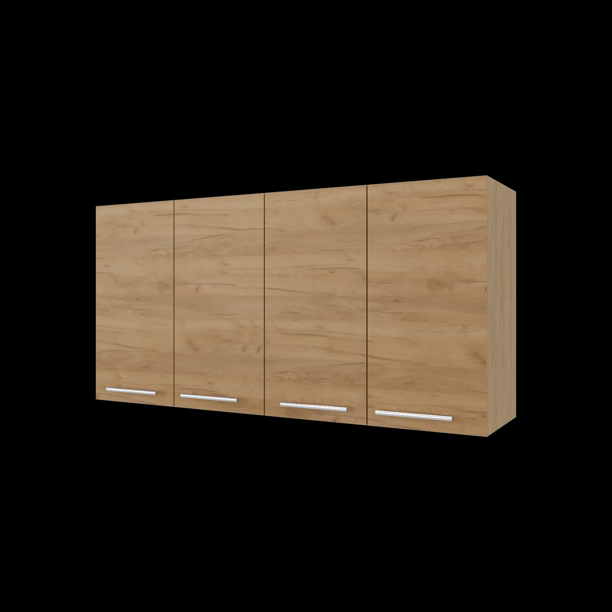 Mueble Superior de Cocina Fresno Europeo 120x60cm con Locero - MUEBLES SUPERIORES DE COCINA | Bylmo