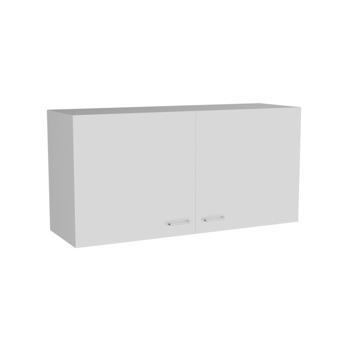 Mueble Superior de Cocina Napoles Blanco 100x49cm con Dos Puertas - MUEBLES SUPERIORES DE COCINA | Bylmo
