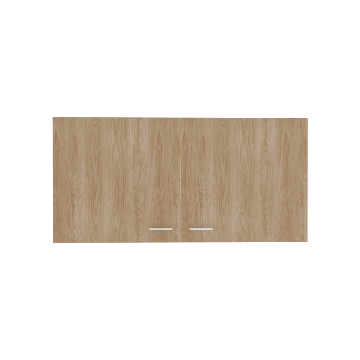 Mueble Superior de Cocina Napoles Wengue y Fresno Europeo 100x49cm con Dos Puertas - MUEBLES SUPERIORES DE COCINA | Bylmo