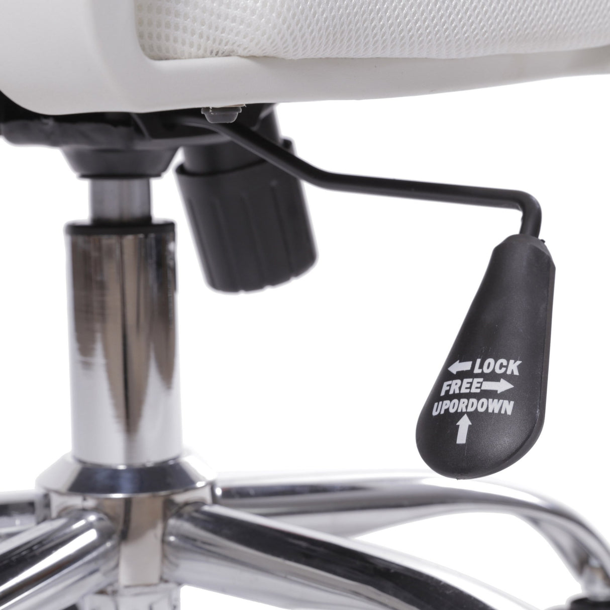 Set x 2 Sillas de Oficina Tok Blanco 57x52cm Reclinable y Giratoria con Ruedas - SILLAS DE OFICINA | Bylmo