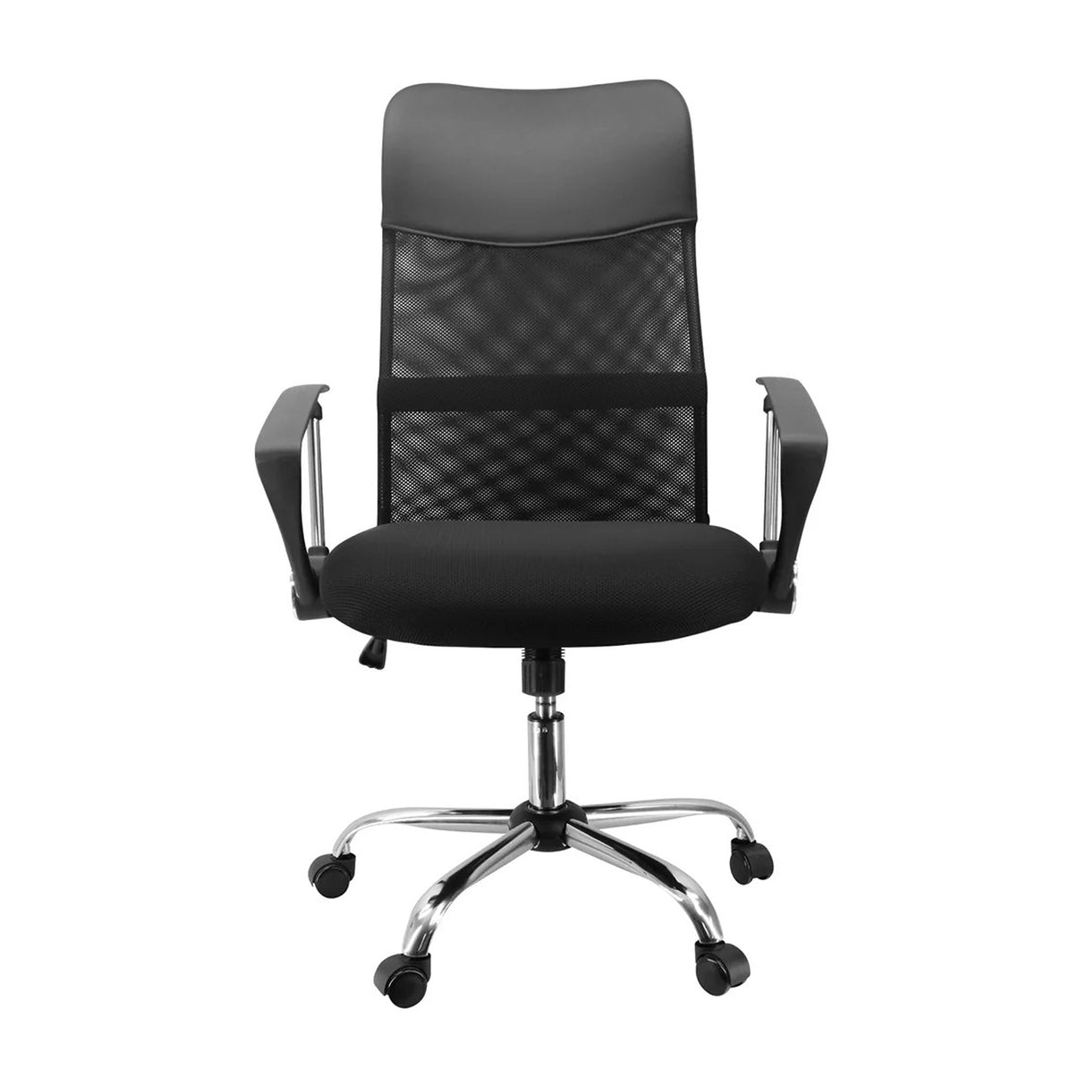 Silla de Oficina Chicago Negro 62x47cm Reclinable y Giratoria con Ruedas - SILLAS DE OFICINA | Bylmo