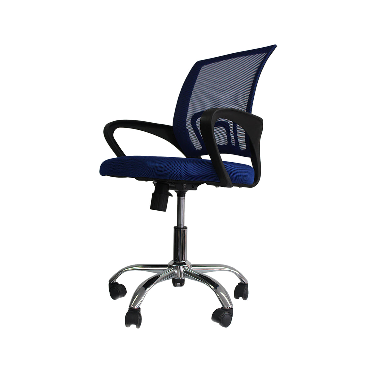 Silla de Oficina Tok Azul 57x52cm Reclinable y Giratoria con Ruedas - SILLAS DE OFICINA | Bylmo