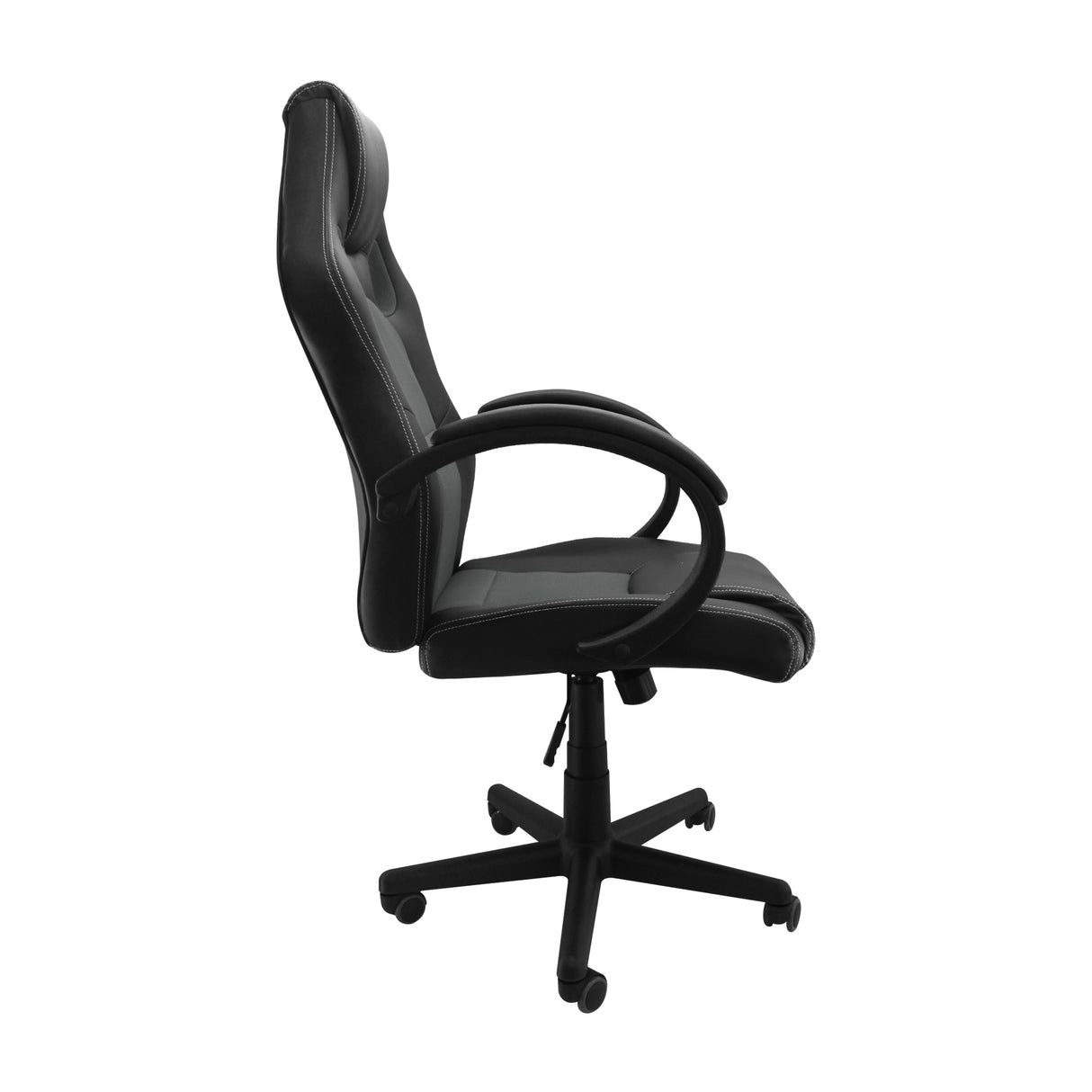 Silla Gamer Raptor Gris 60x51cm Reclinable y Giratoria con Ruedas - SILLAS DE OFICINA | Bylmo