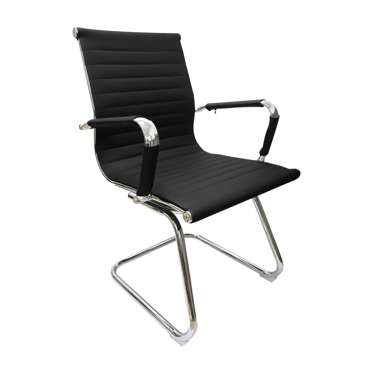 Silla de Oficina Esterilla Negro 56x60cm de Base Fija - SILLAS DE OFICINA | Bylmo