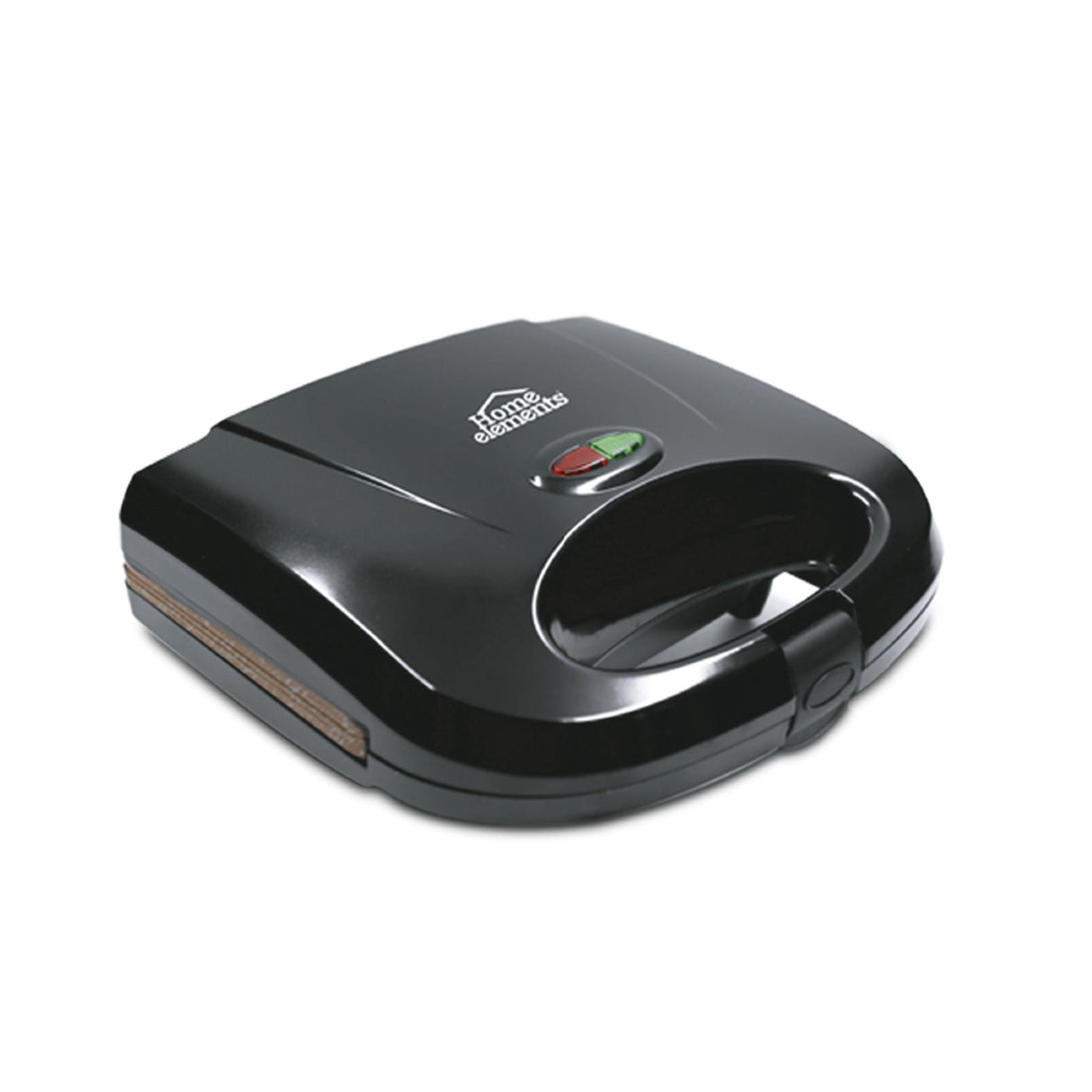 Sanduchera Negro y Cobre 21.5x9cm de Dos Puestos Triangular - SANDUCHERAS Y WAFLERAS | Bylmo