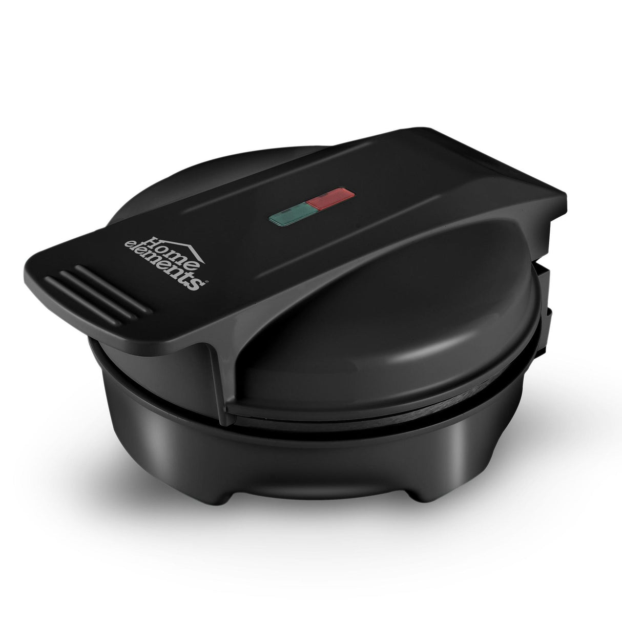 Waflera Negro 18.5x8cm de Un Puesto con Luz Indicadora - SANDUCHERAS Y WAFLERAS | Bylmo