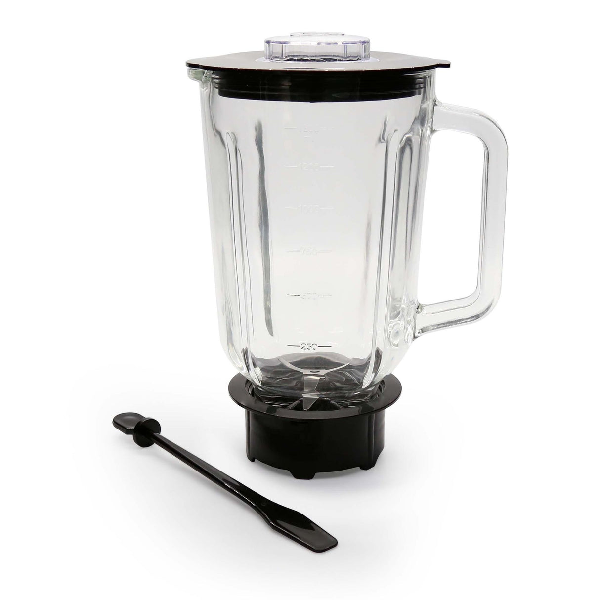 Licuadora Licuaplus Negro y Plateado 15.5x38cm De Cuatro Aspas y 1.5 Litros - LICUADORAS Y PROCESADORES | Bylmo