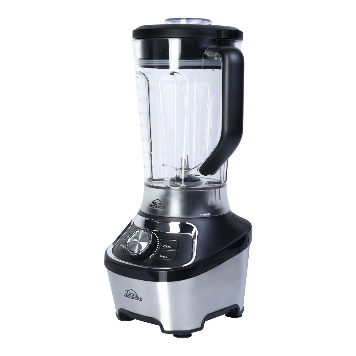 Licuadora Maxi Power Negro y Plateado 21.5x44cm De Seis Aspas y 1.8 Litros - LICUADORAS Y PROCESADORES | Bylmo