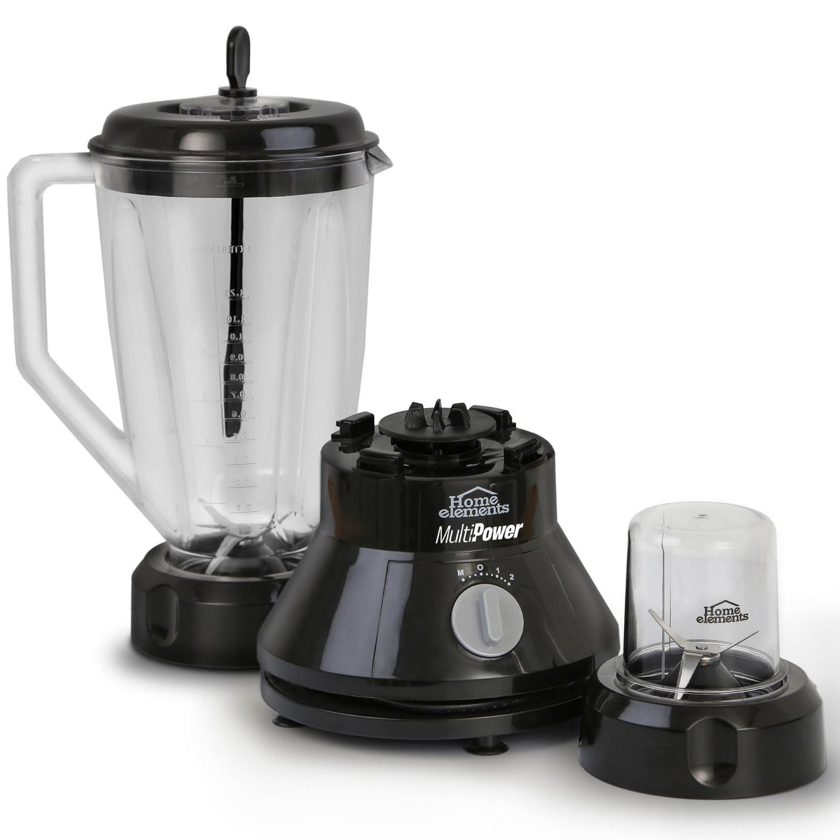 Licuadora Negro 18x40cm De Cuatro Aspas y 2 Litros - LICUADORAS Y PROCESADORES | Bylmo