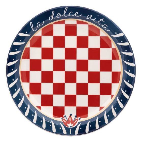 Juego De Vajillas 20 Piezas Dolce Vita Multicolor 28x28cm Circular Para Cuatro Puestos - VAJILLA | Bylmo