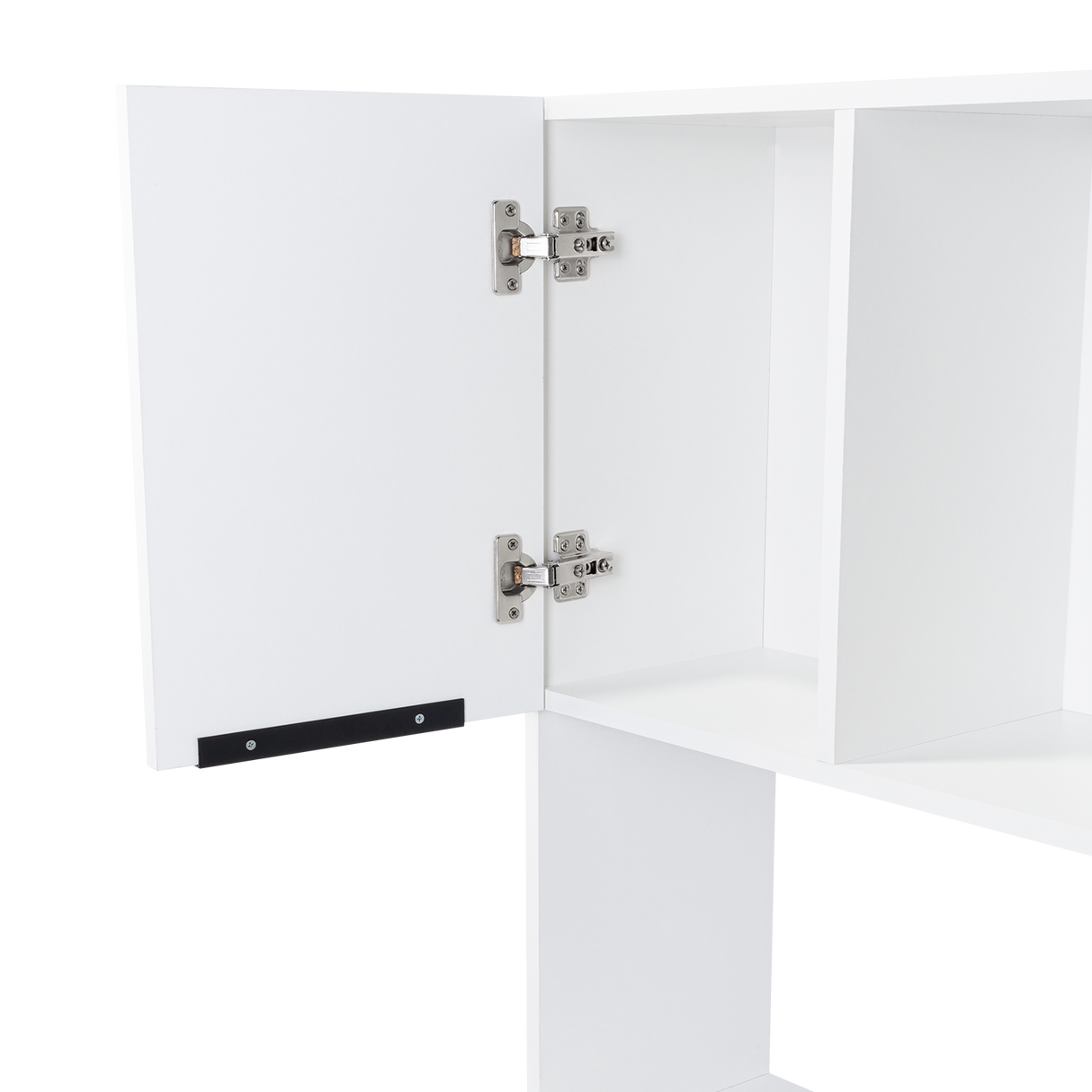 Alacena Oshawa Blanco 54x160cm Con Tres Puertas - ALACENAS Y MUEBLES MICROONDAS | Bylmo
