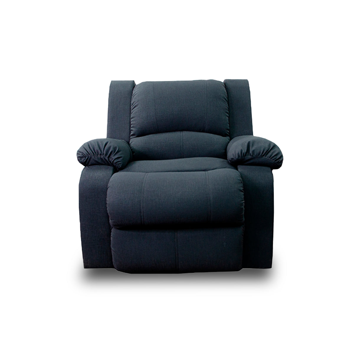 Silla Poltrona Reclinable Eléctrica Reclinomatic Negro Mate 90x102cm con Reposapiés - SOFAS Y POLTRONAS | Bylmo