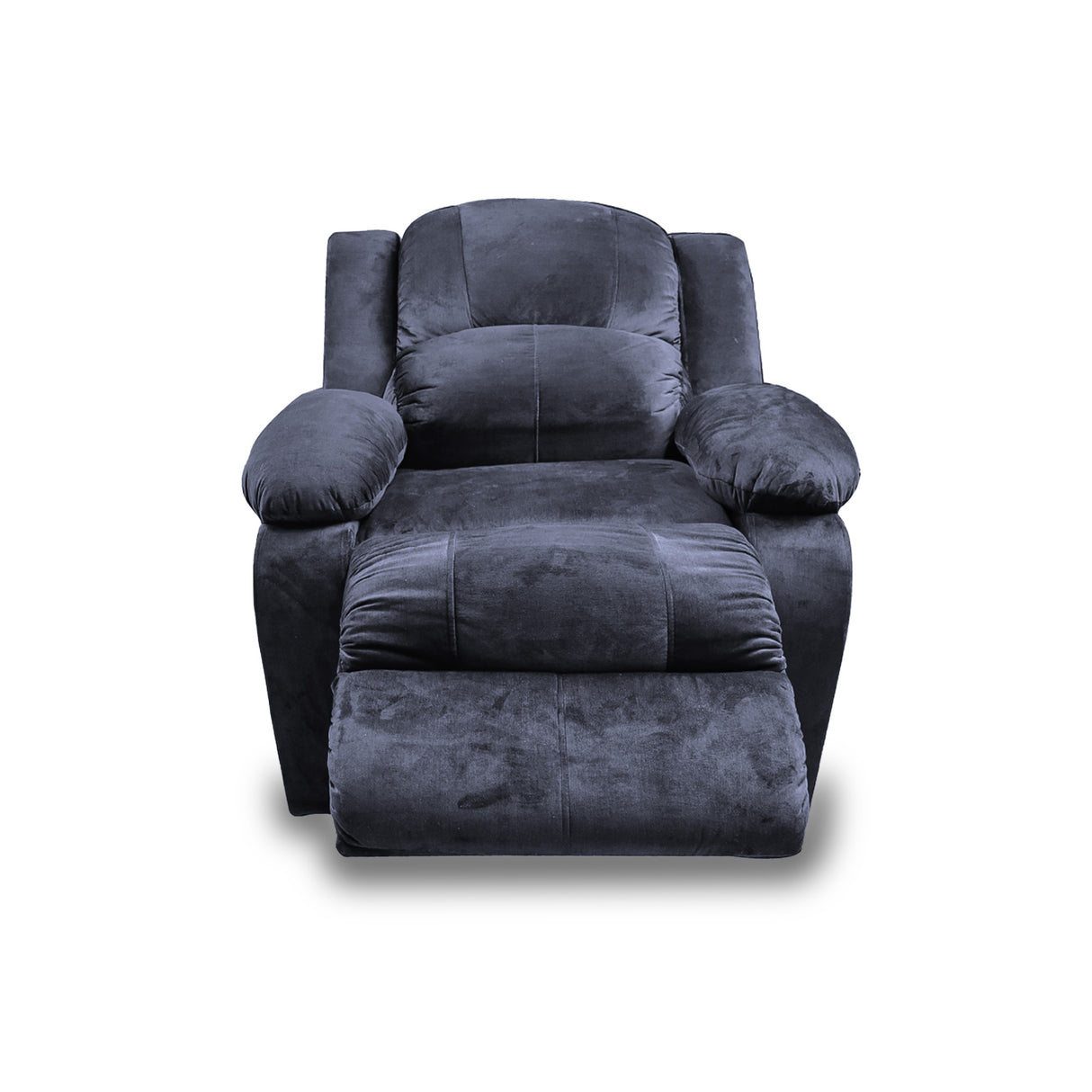 Silla Poltrona Reclinable Eléctrica Reclinomatic Gris Oscuro 90x102cm con Reposapiés - SOFAS Y POLTRONAS | Bylmo