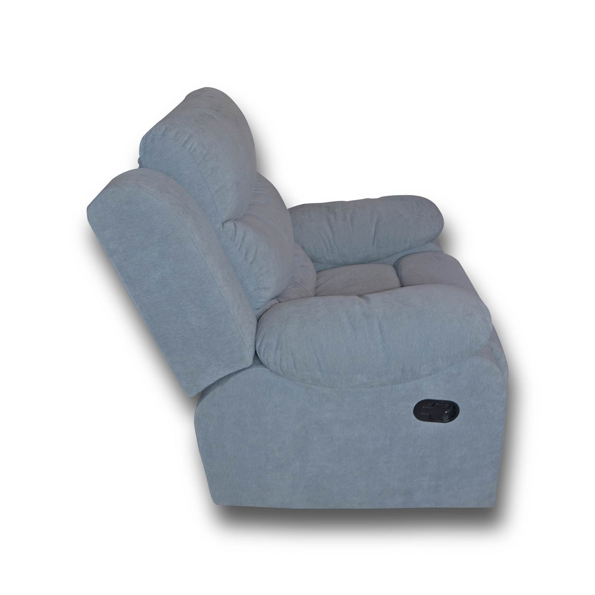 Poltrona Mecedora Reclinable Manual Reclinomatic Gris 90x105cm Giratoria - SOFAS Y POLTRONAS | Bylmo