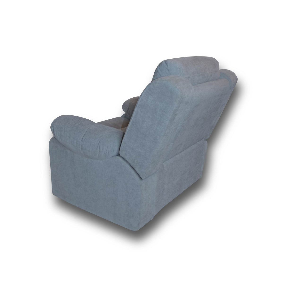 Poltrona Mecedora Reclinable Manual Reclinomatic Gris 90x105cm Giratoria - SOFAS Y POLTRONAS | Bylmo