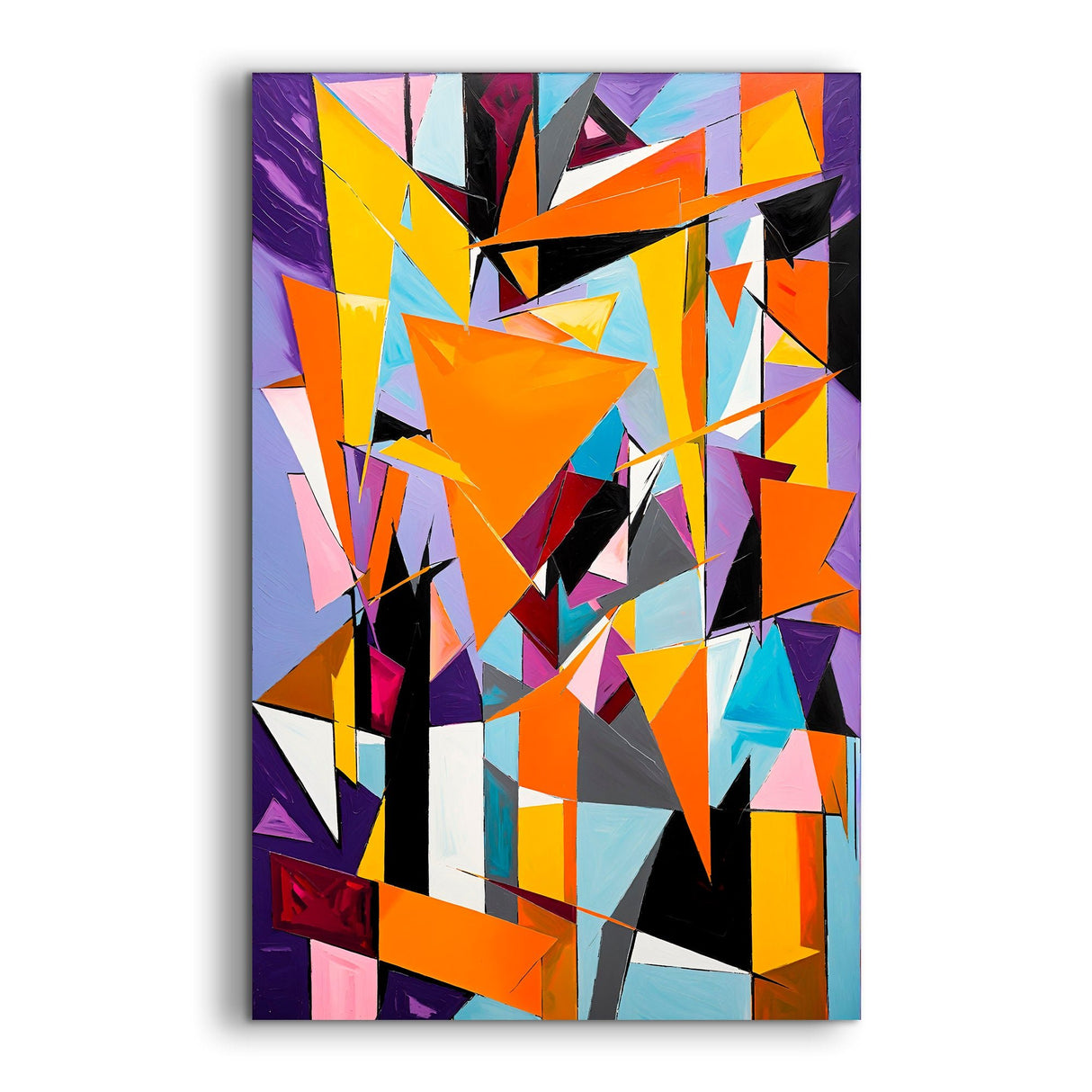 Cuadro decorativo Explosión Geométrica Abstracto 60x93cm - CUADROS | Bylmo