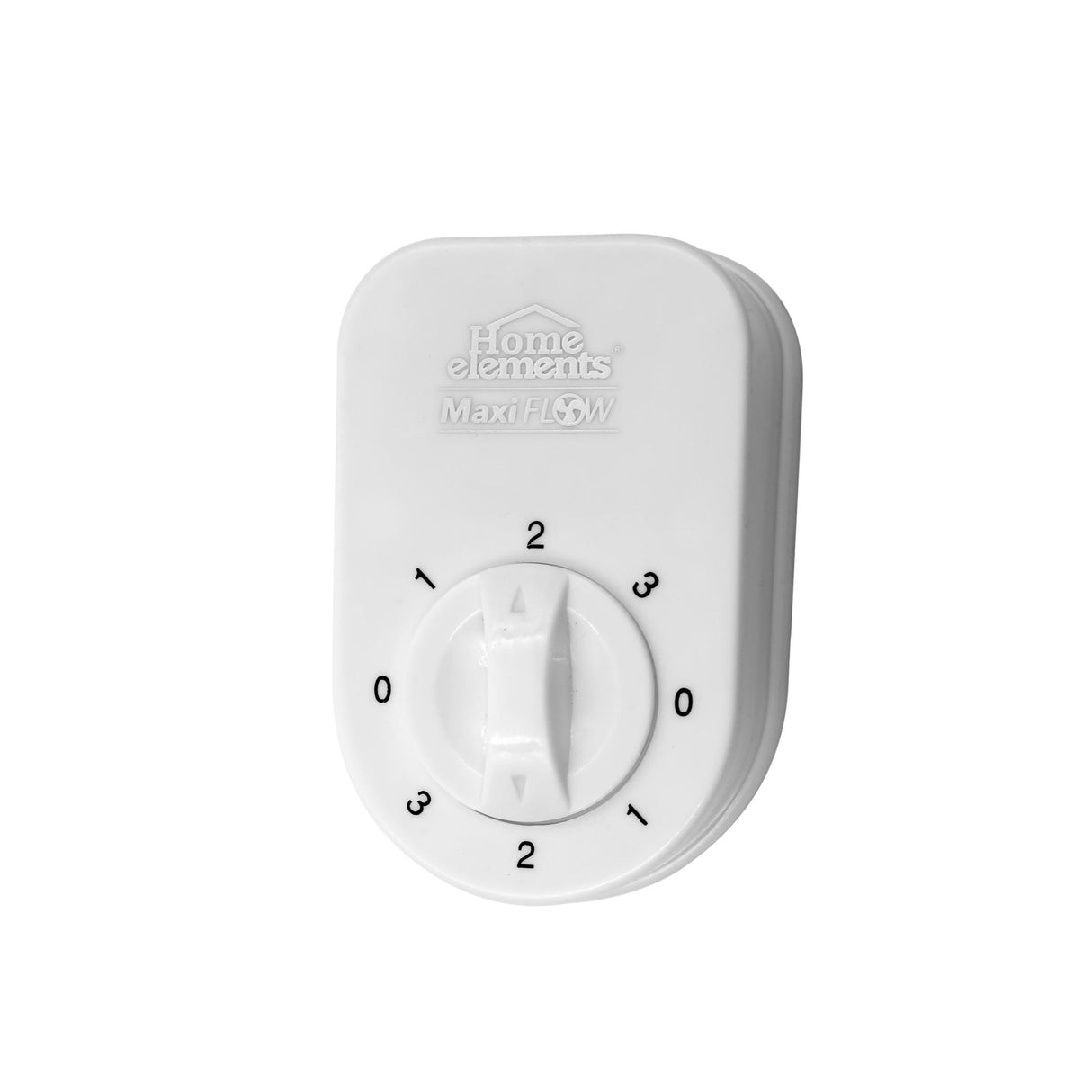 Ventilador de Órbita MaxiFlow Blanco y Gris 51x36cm de Tres Velocidades con Oscilación - VENTILADORES | Bylmo