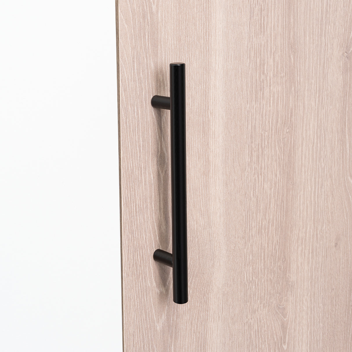 Mueble Microondas Blink Bardolino y Blanco 65.2x85cm con Una Puerta y con Patas - ALACENAS Y MUEBLES MICROONDAS | Bylmo