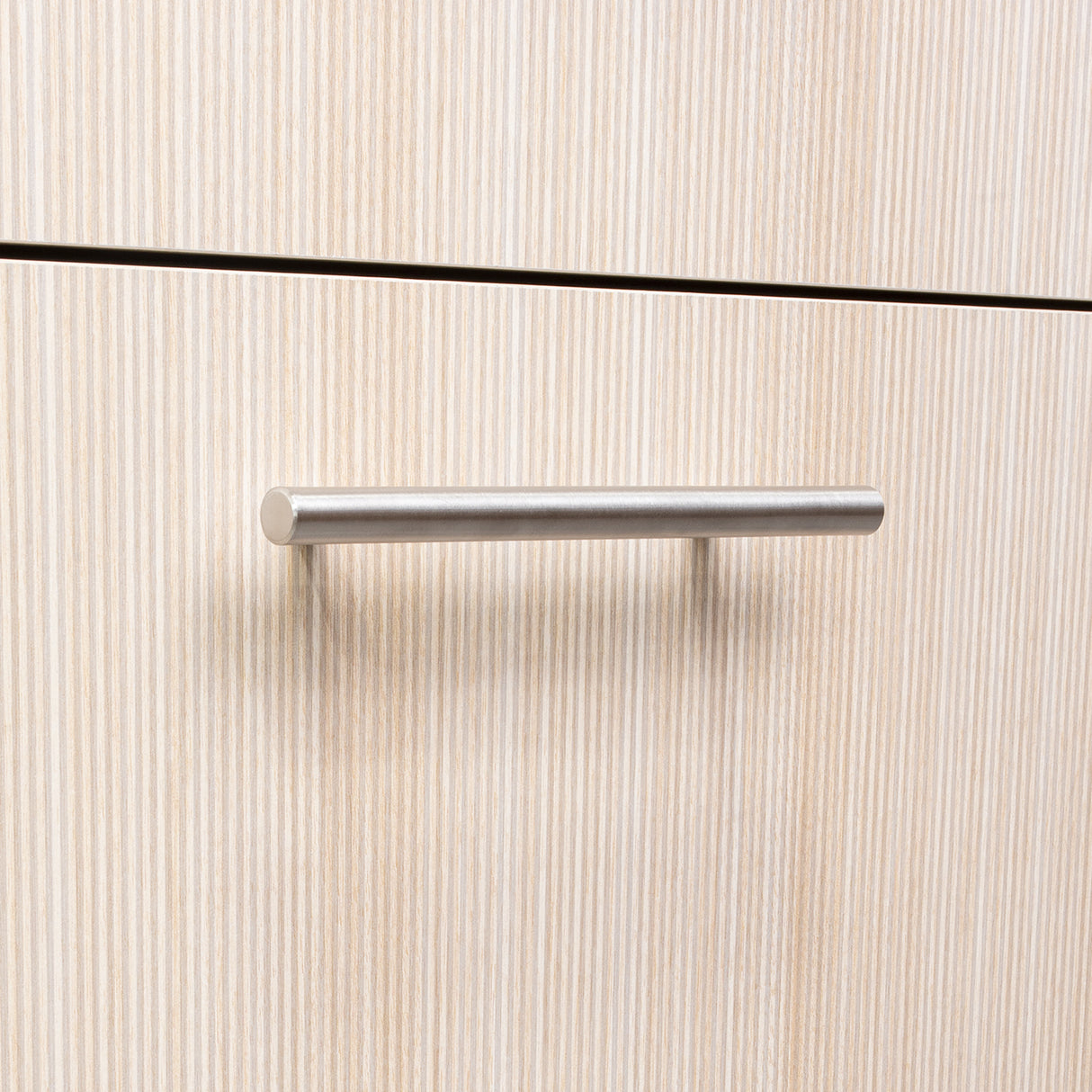 Cajonera Sevilla Fresno Europeo y Blanco 80x75cm De Tres Hileras con Cuatro Cajones - CAJONERAS Y COMODAS | Bylmo