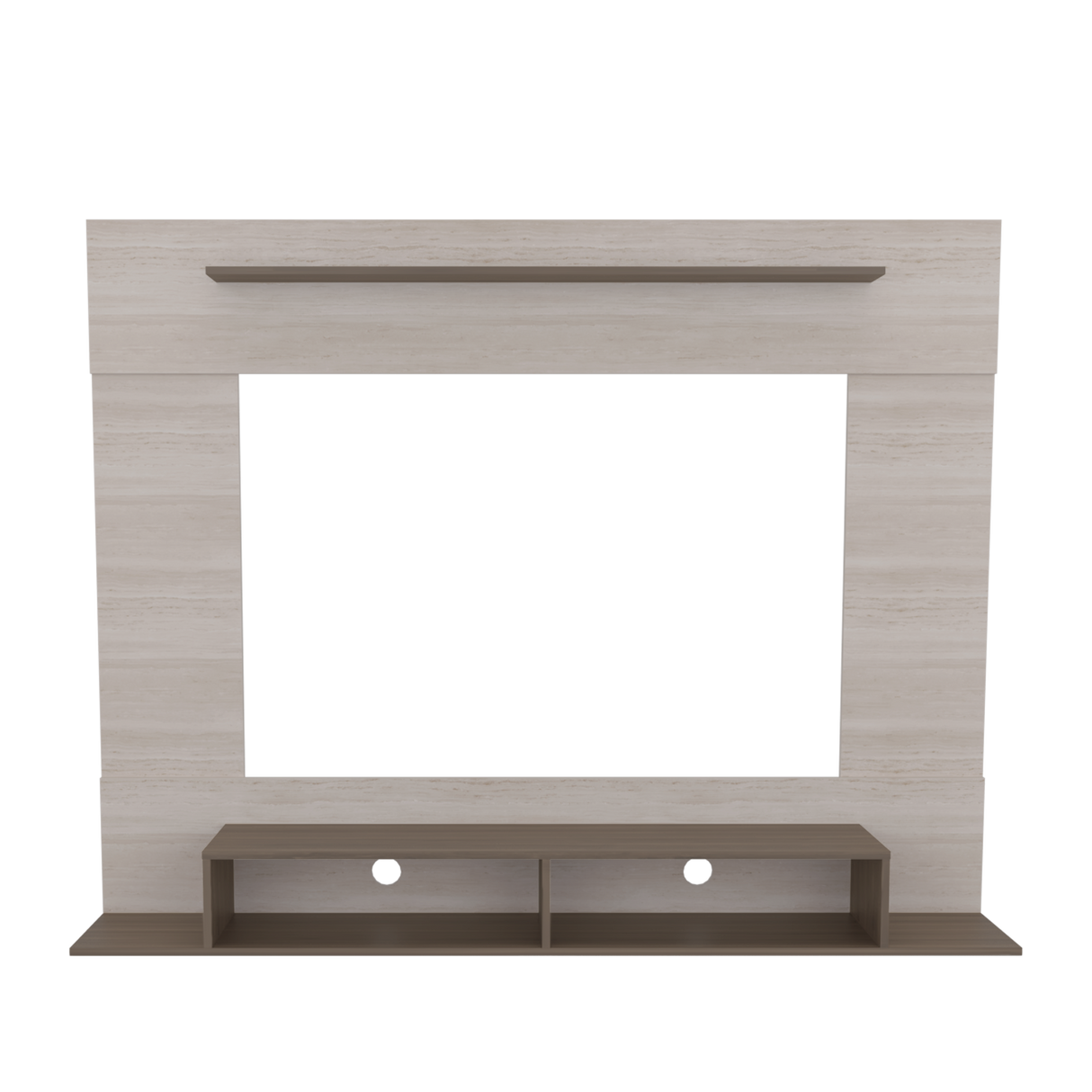 Panel de TV Montana Milan y Tivoli 141x30cm Para TV Hasta 75 Pulgadas Flotante - MUEBLES DE TV | Bylmo