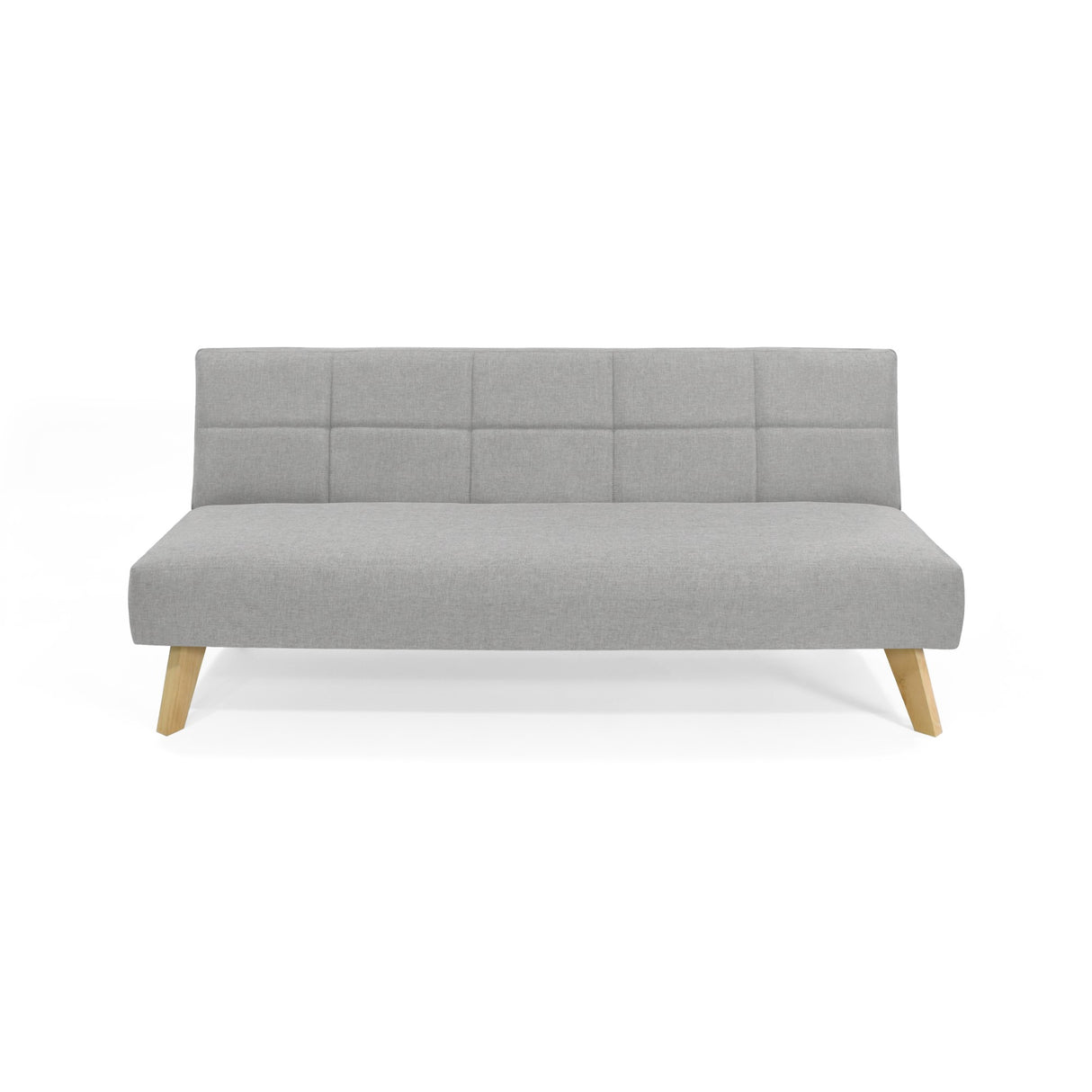 Sofá Cama Nebraska Plata 180x78cm de Tres Puestos Reclinable - SOFAS Y POLTRONAS | Bylmo