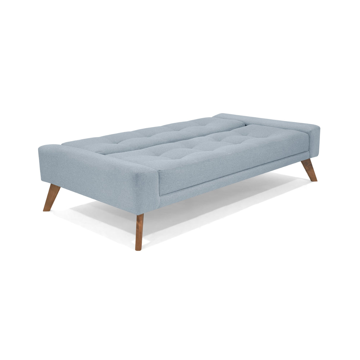 Sofá Cama Nazar Plata 200x83cm de Tres Puestos Reclinable - SOFAS Y POLTRONAS | Bylmo