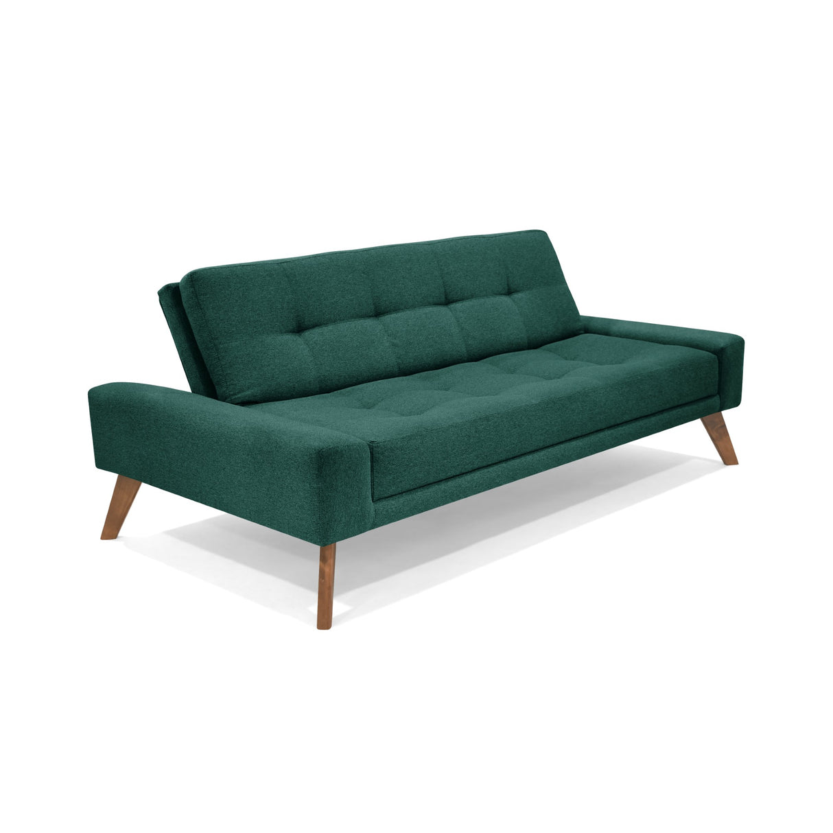 Sofá Cama Nazar Petróleo 200x83cm de Tres Puestos Reclinable - SOFAS Y POLTRONAS | Bylmo